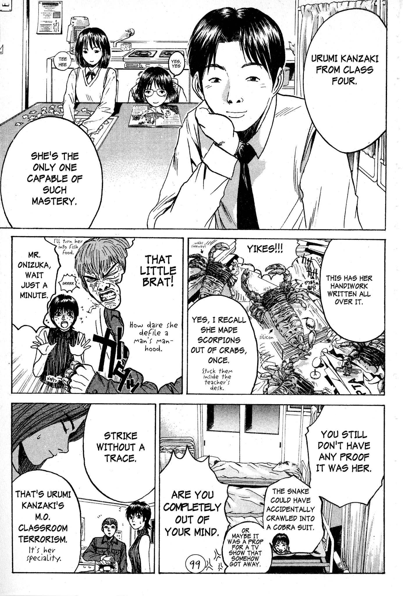 Great Teacher Onizuka Chapter 55 page 9 - Chapter 55: The Innocent Mermaid