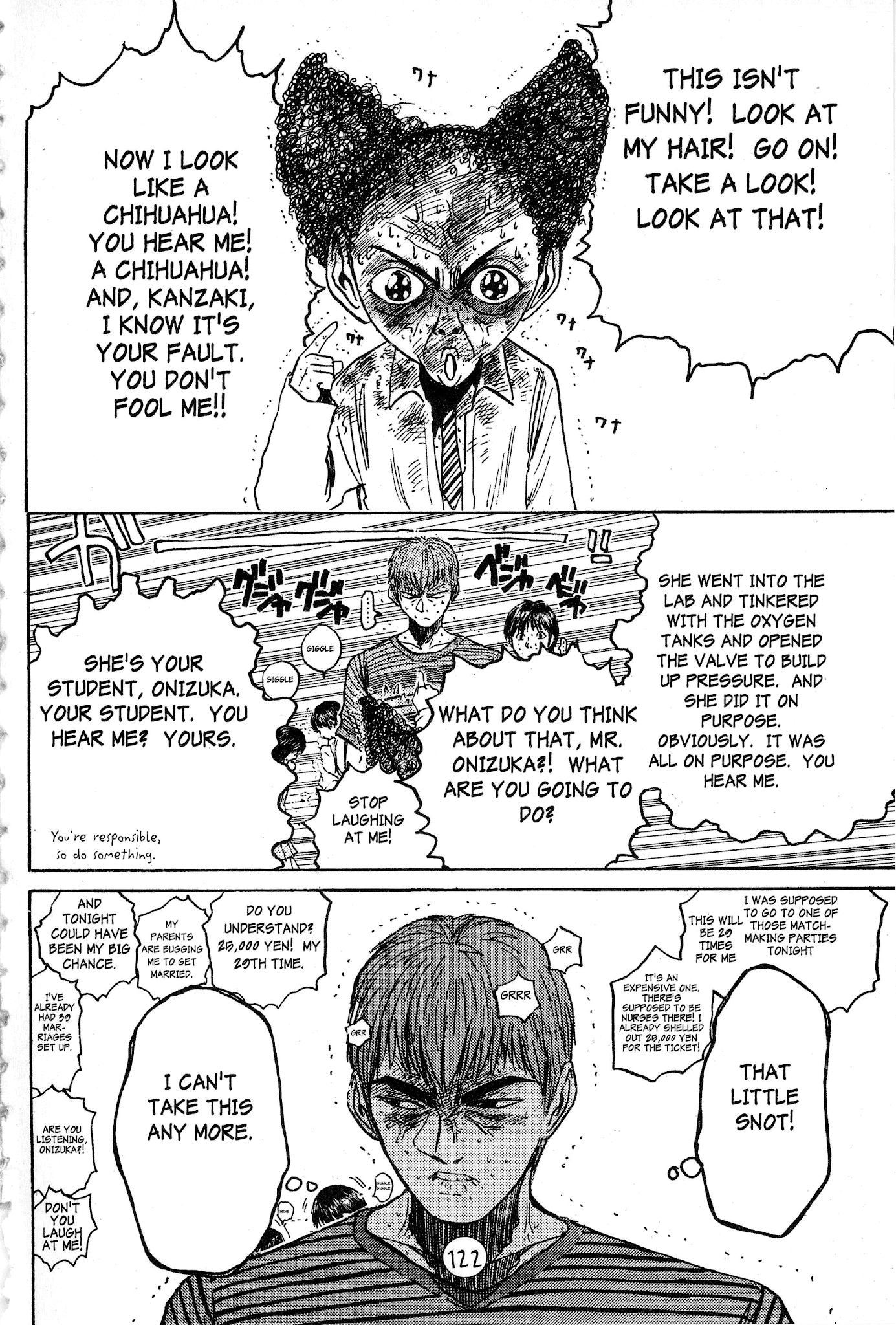 Great Teacher Onizuka Chapter 56 page 12 - Chapter 56: The Devil Mermaid