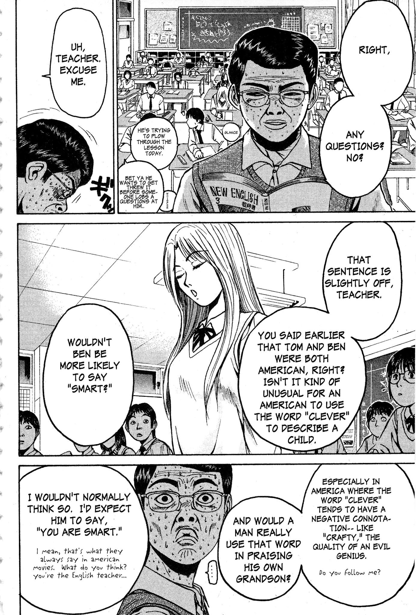 Great Teacher Onizuka Chapter 56 page 3 - Chapter 56: The Devil Mermaid