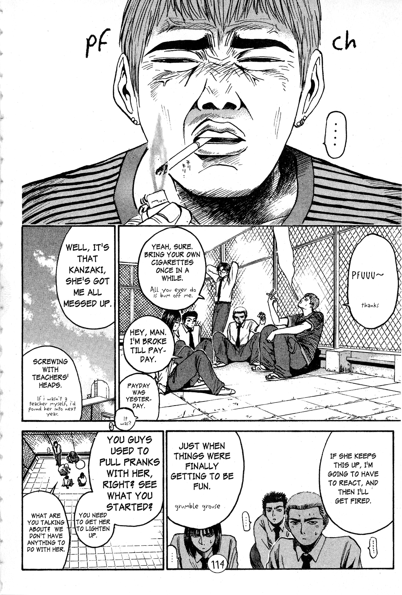 Great Teacher Onizuka Chapter 56 page 5 - Chapter 56: The Devil Mermaid