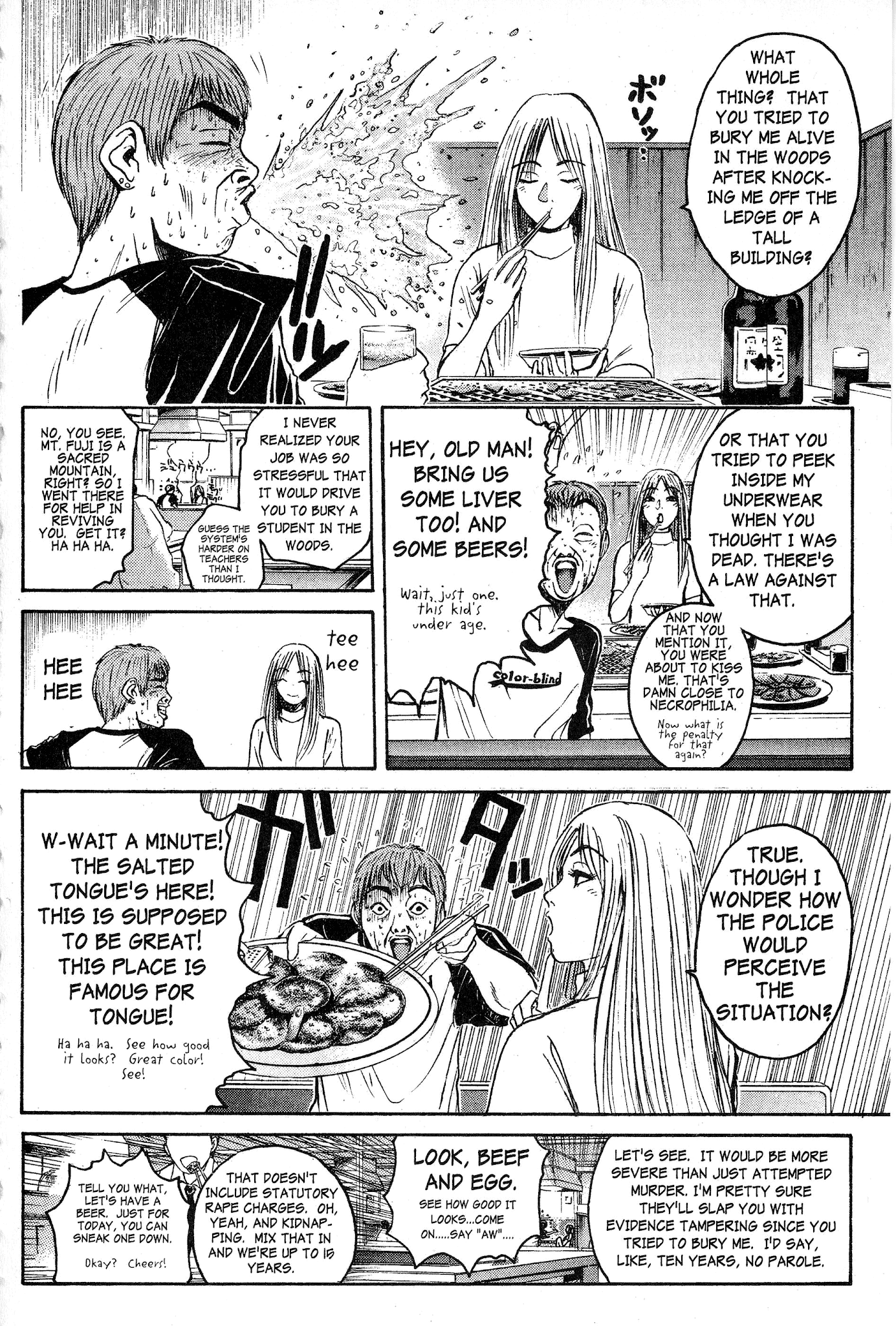 Great Teacher Onizuka Chapter 59 page 11 - Chapter 59: Death Games