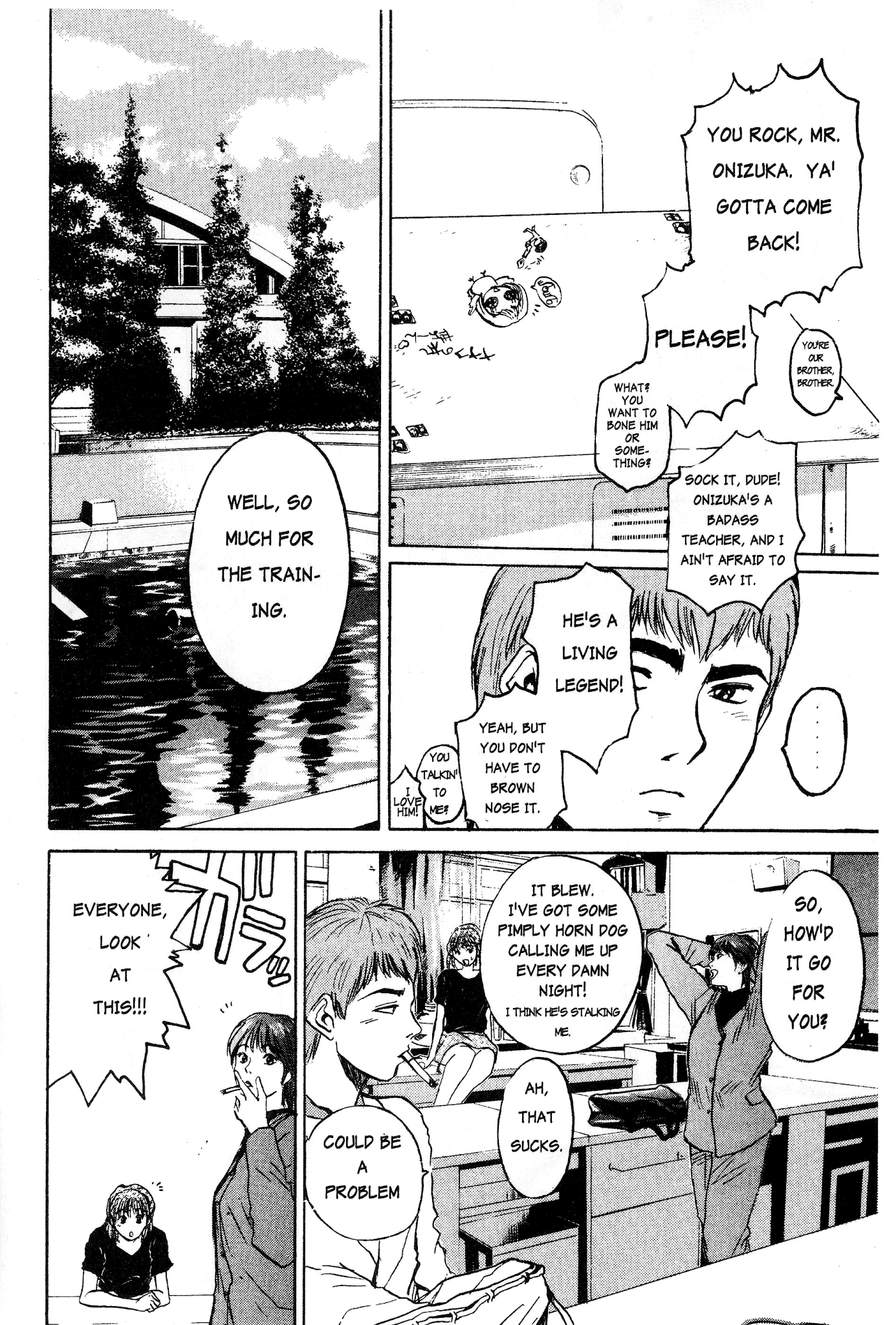 Great Teacher Onizuka Chapter 6 page 15 - Chapter 6: Grenade Teacher Onizuka