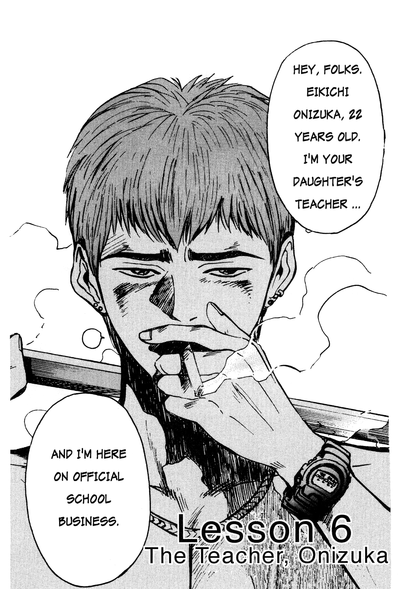Great Teacher Onizuka Chapter 6 page 4 - Chapter 6: Grenade Teacher Onizuka