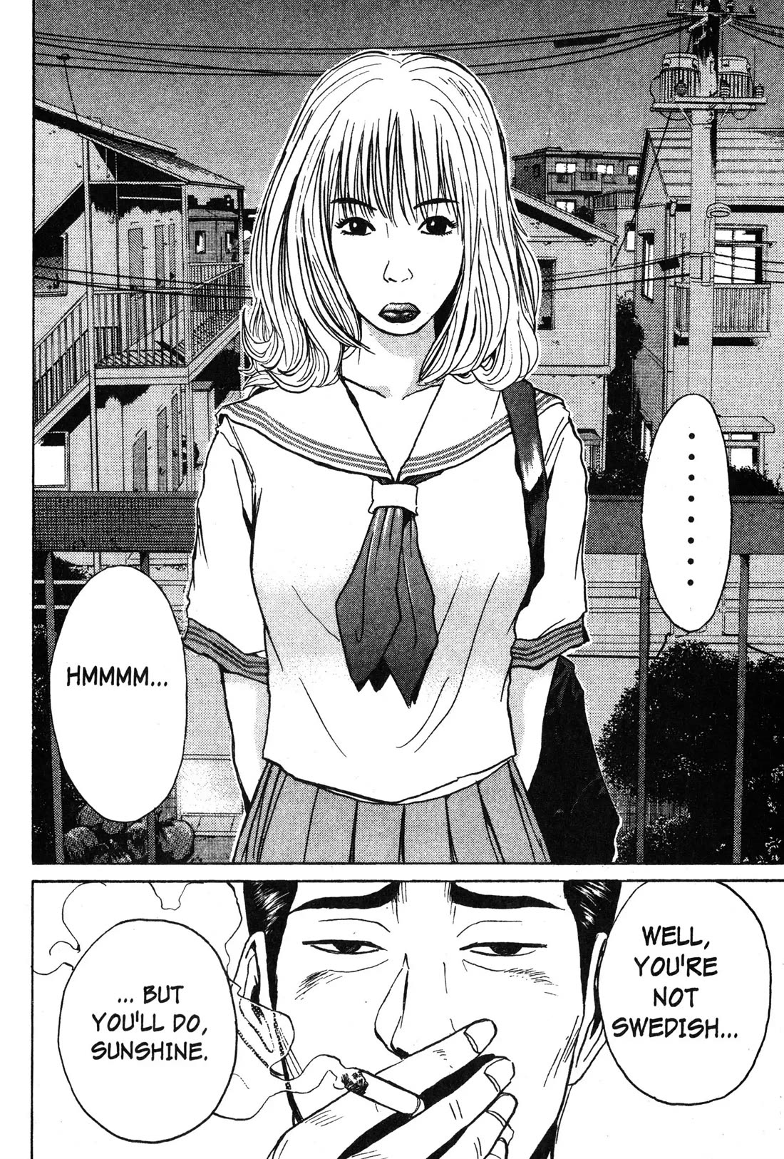 Great Teacher Onizuka Chapter 60 page 21 - Chapter 60: A Record of Normal Daily Life - The Example of Police Man Saejima Toshiyuki