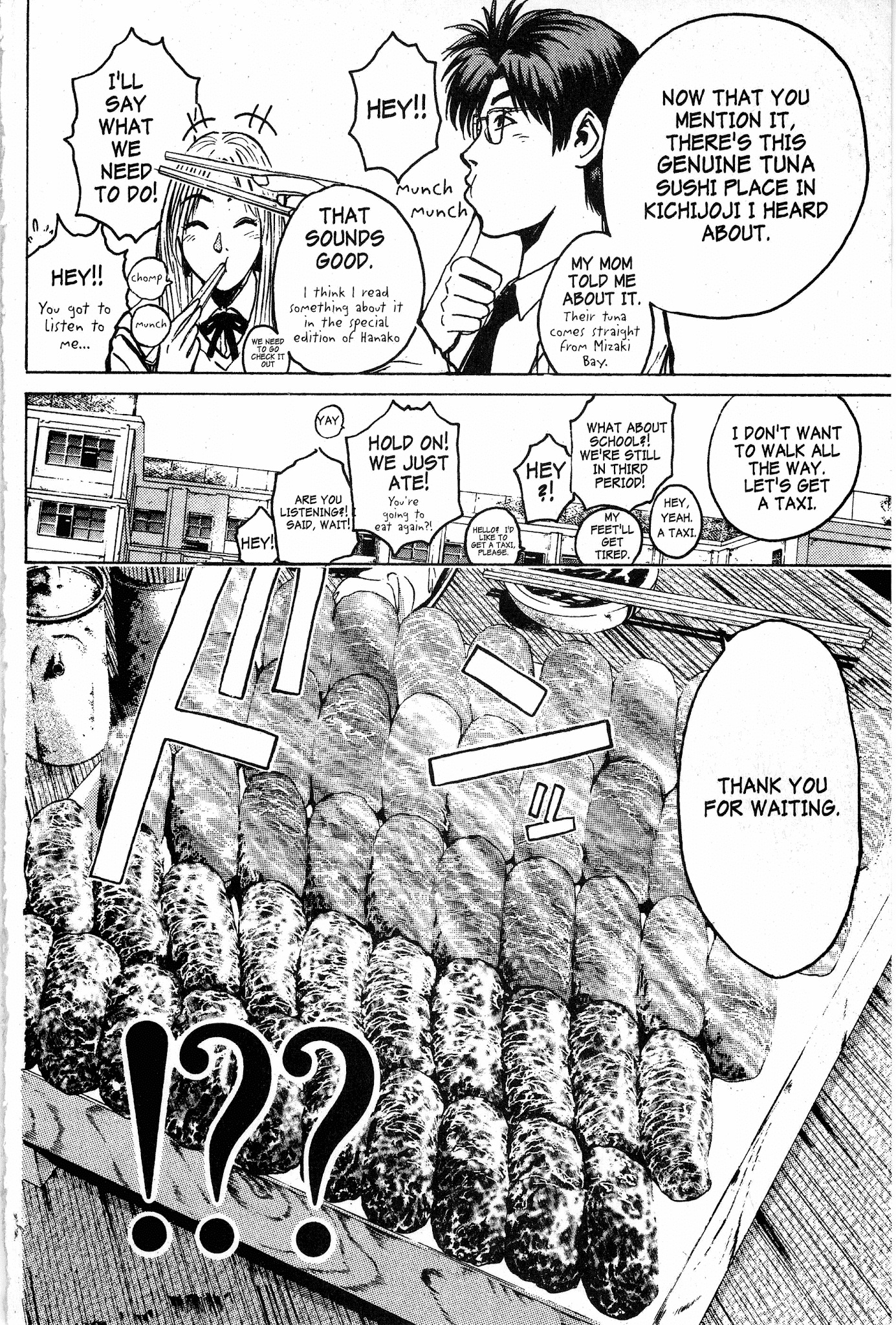 Great Teacher Onizuka Chapter 61 page 12 - Chapter 61: Melts-in-Your-Mouth Delicious Tuna