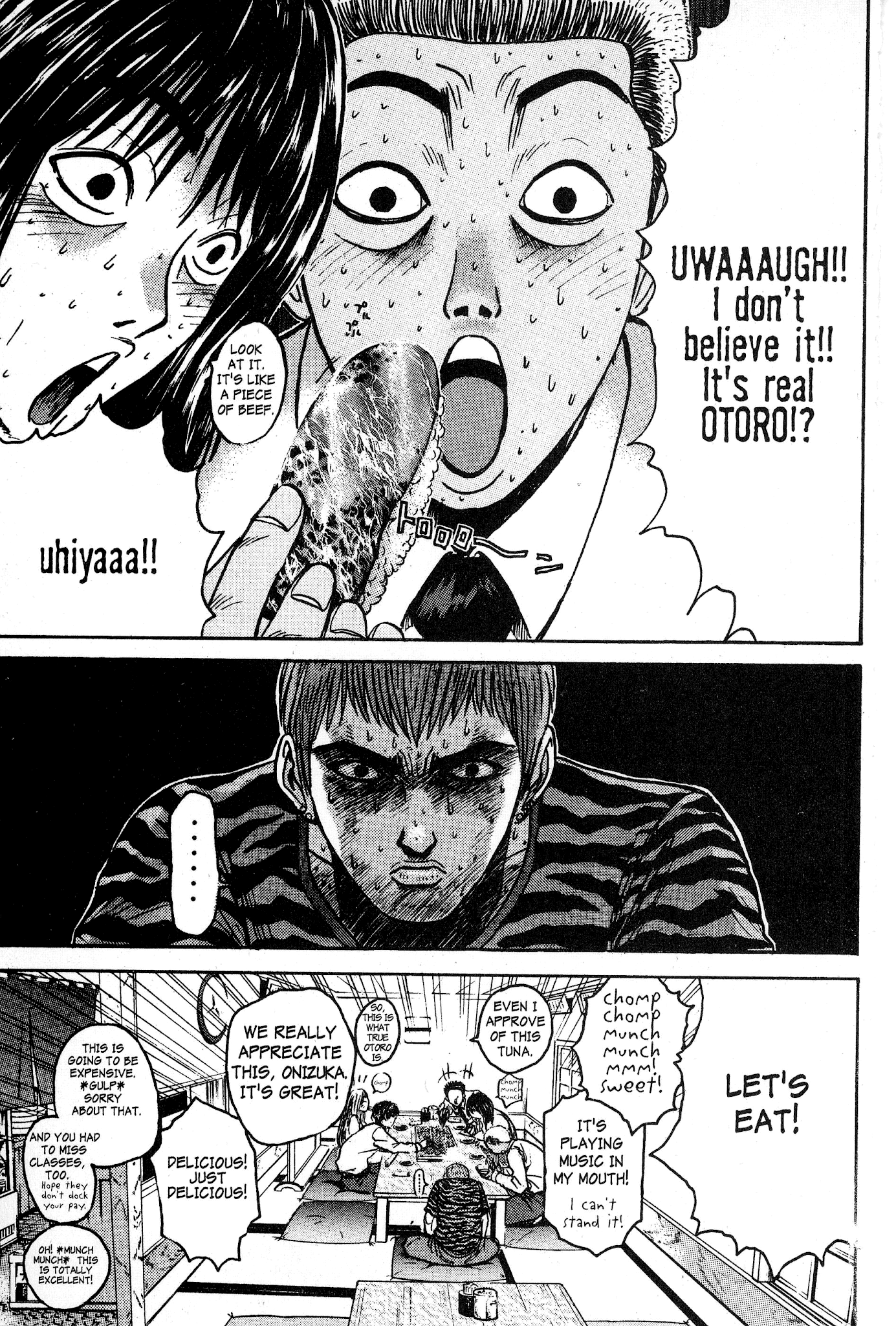 Great Teacher Onizuka Chapter 61 page 13 - Chapter 61: Melts-in-Your-Mouth Delicious Tuna