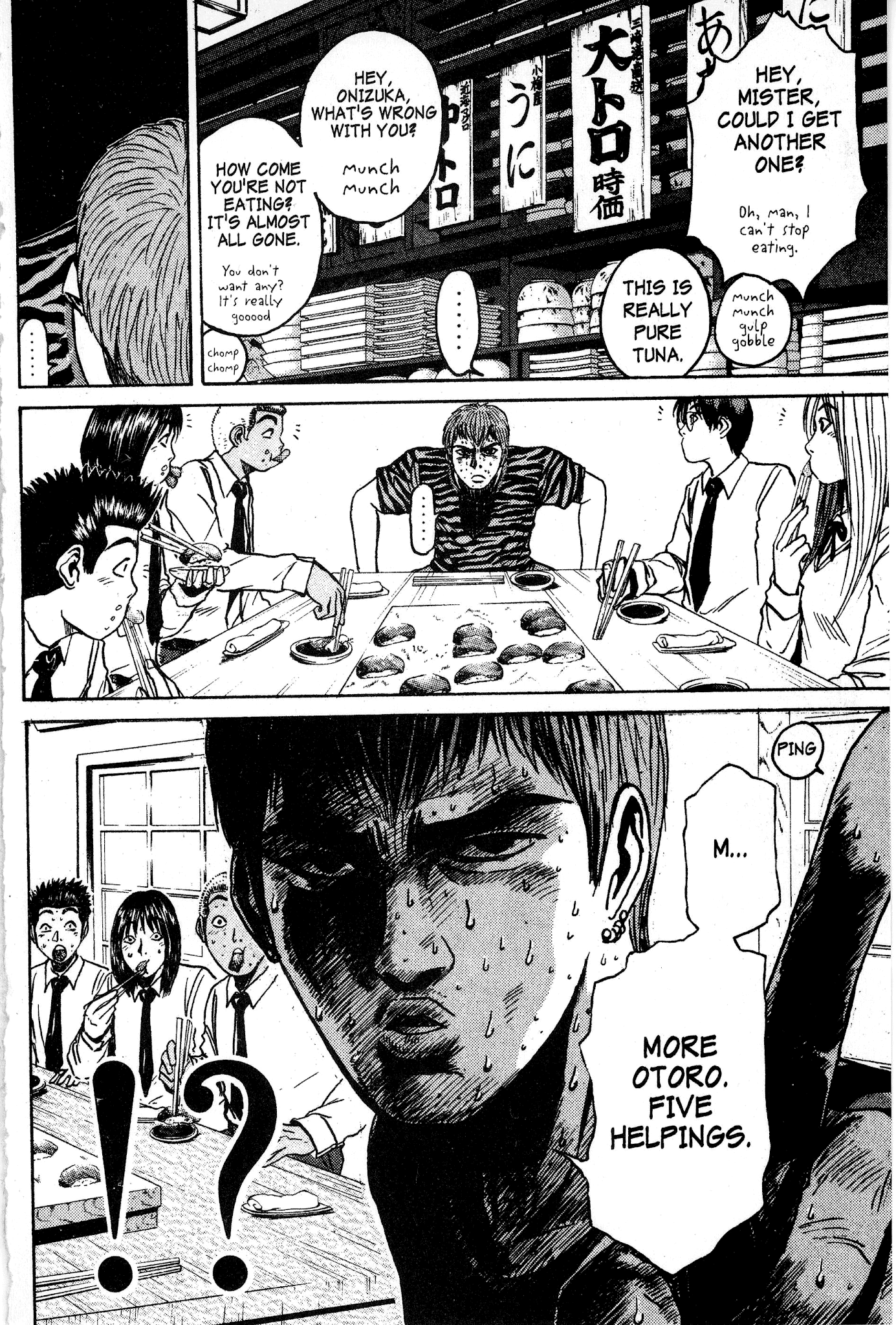 Great Teacher Onizuka Chapter 61 page 14 - Chapter 61: Melts-in-Your-Mouth Delicious Tuna
