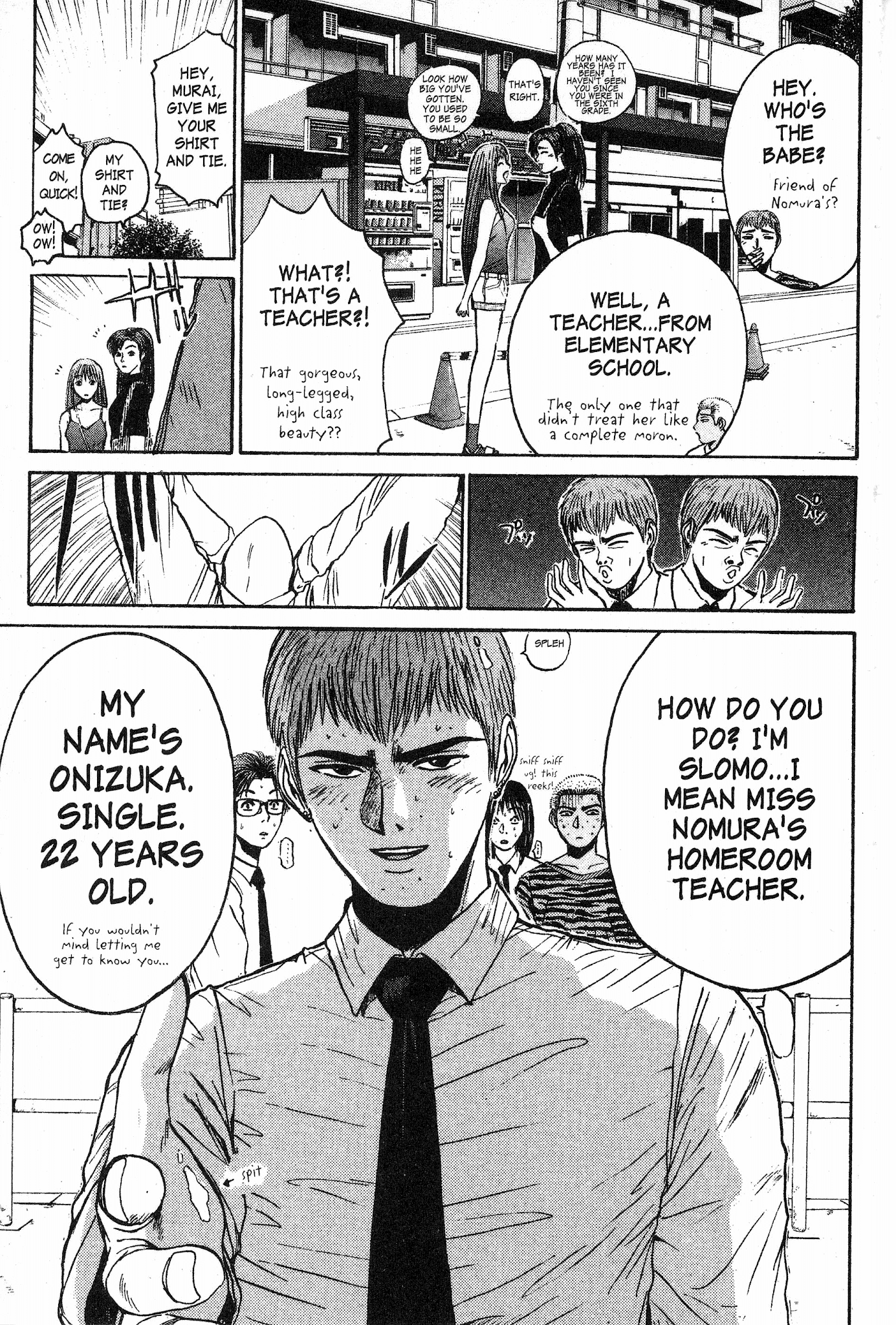 Great Teacher Onizuka Chapter 62 page 8 - Chapter 62: The Present for Our Respected Teacher