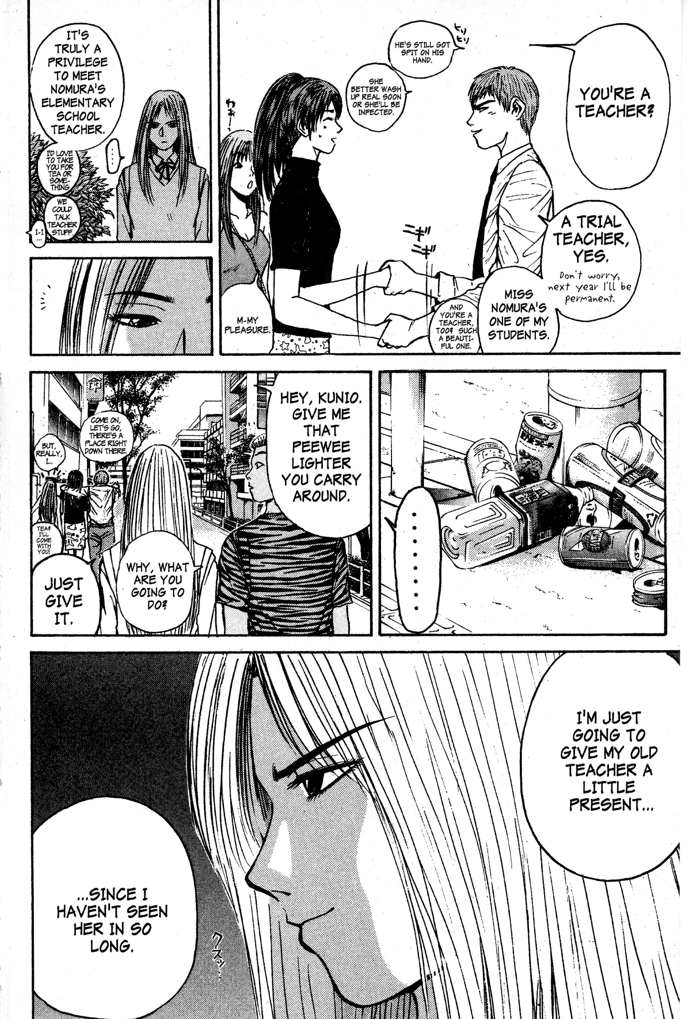 Great Teacher Onizuka Chapter 62 page 9 - Chapter 62: The Present for Our Respected Teacher
