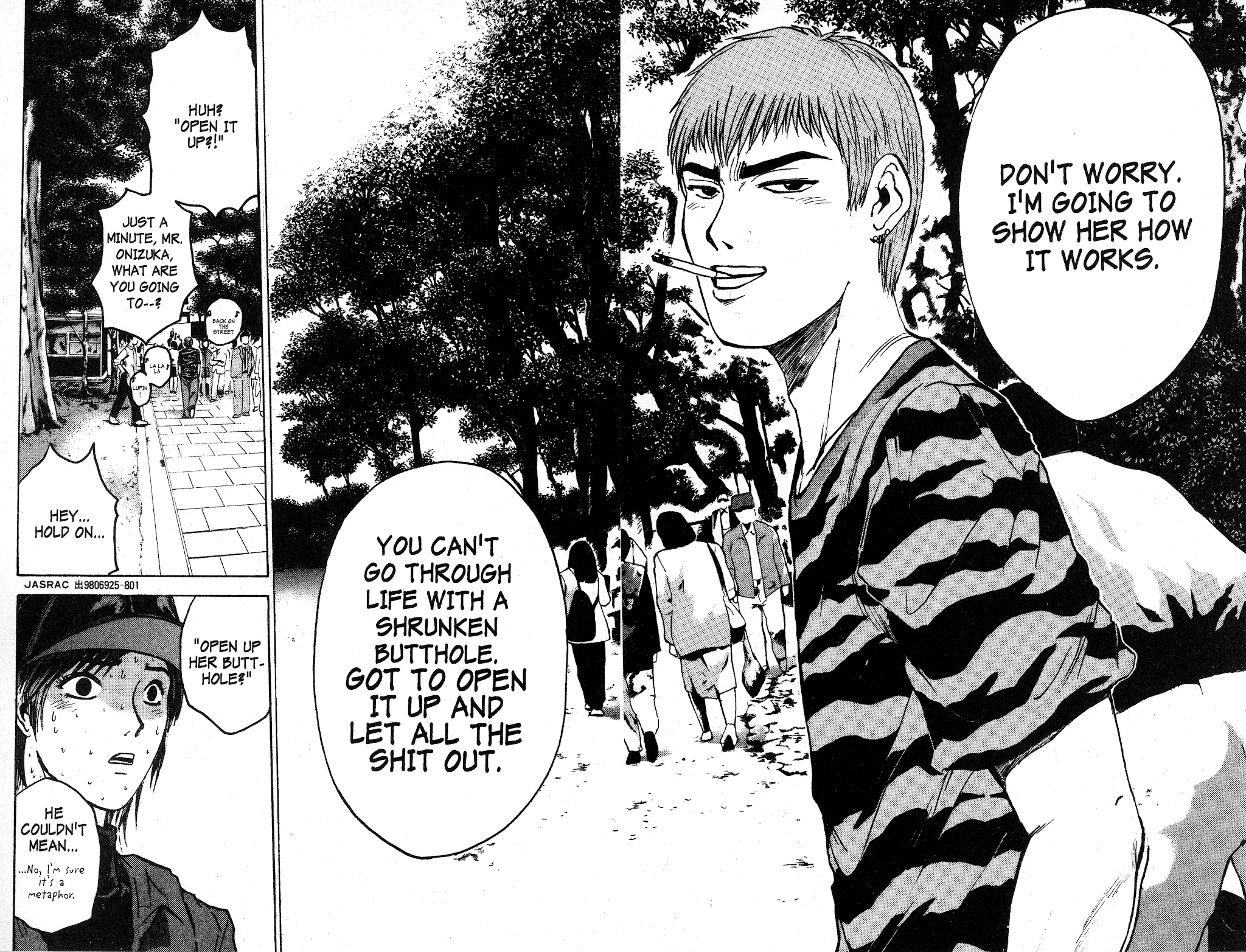 Great Teacher Onizuka Chapter 63 page 14 - Chapter 63: My Secret