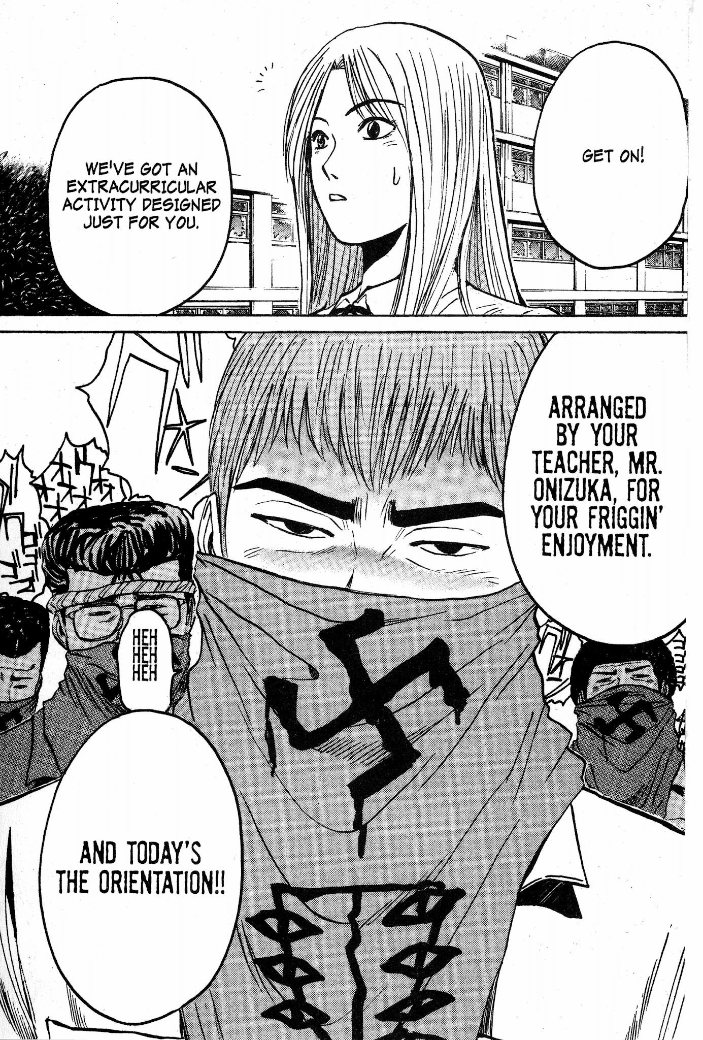 Great Teacher Onizuka Chapter 64 page 15 - Chapter 64: Onidzuka's Extra-Curricular Class