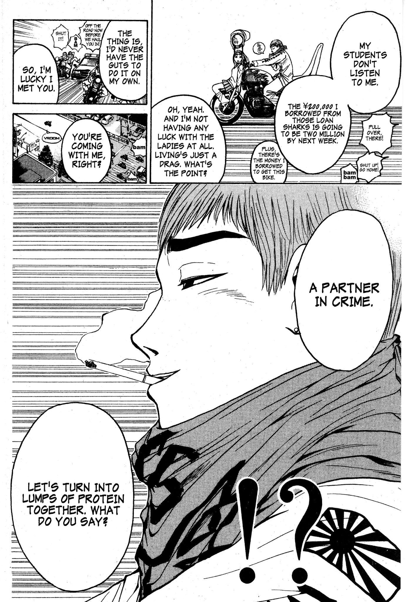 Great Teacher Onizuka Chapter 65 page 13 - Chapter 65: Open Up Your Asshole!!