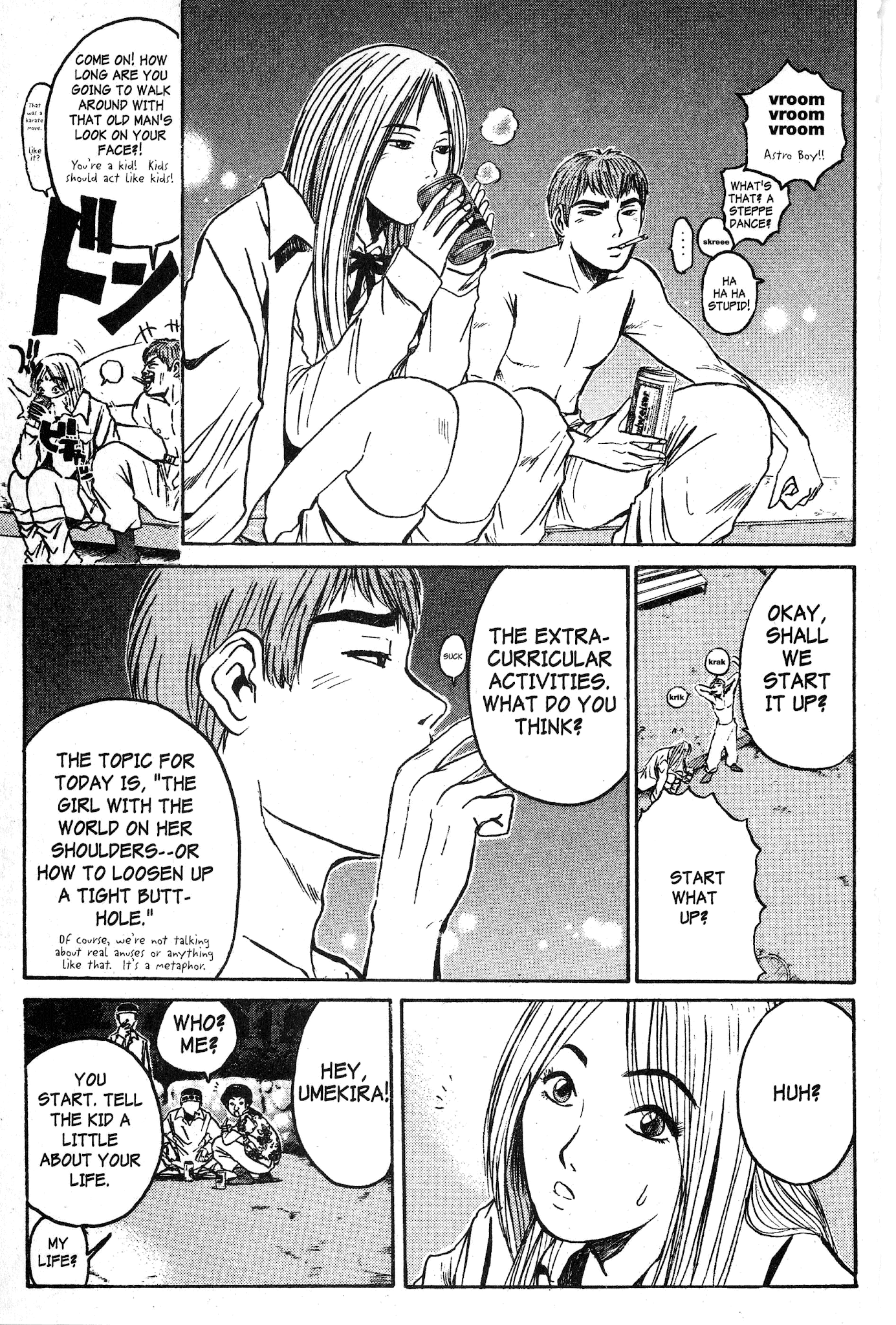Great Teacher Onizuka Chapter 66 page 12 - Chapter 66: A Smile for the Sad Young Girl