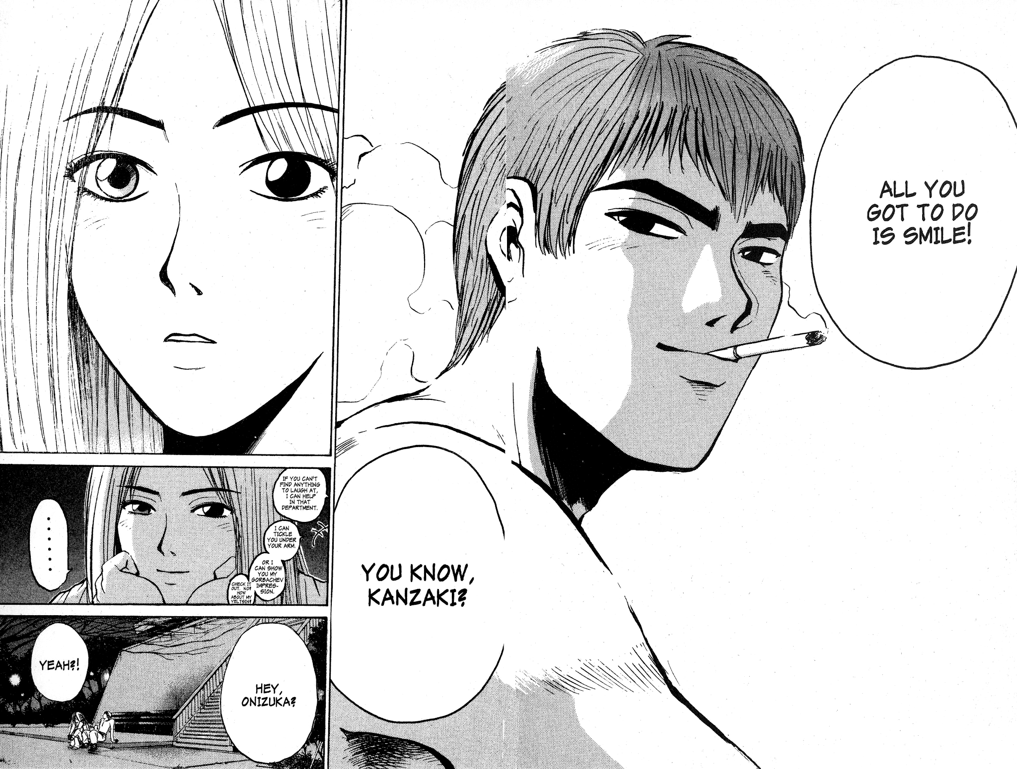 Great Teacher Onizuka Chapter 66 page 17 - Chapter 66: A Smile for the Sad Young Girl
