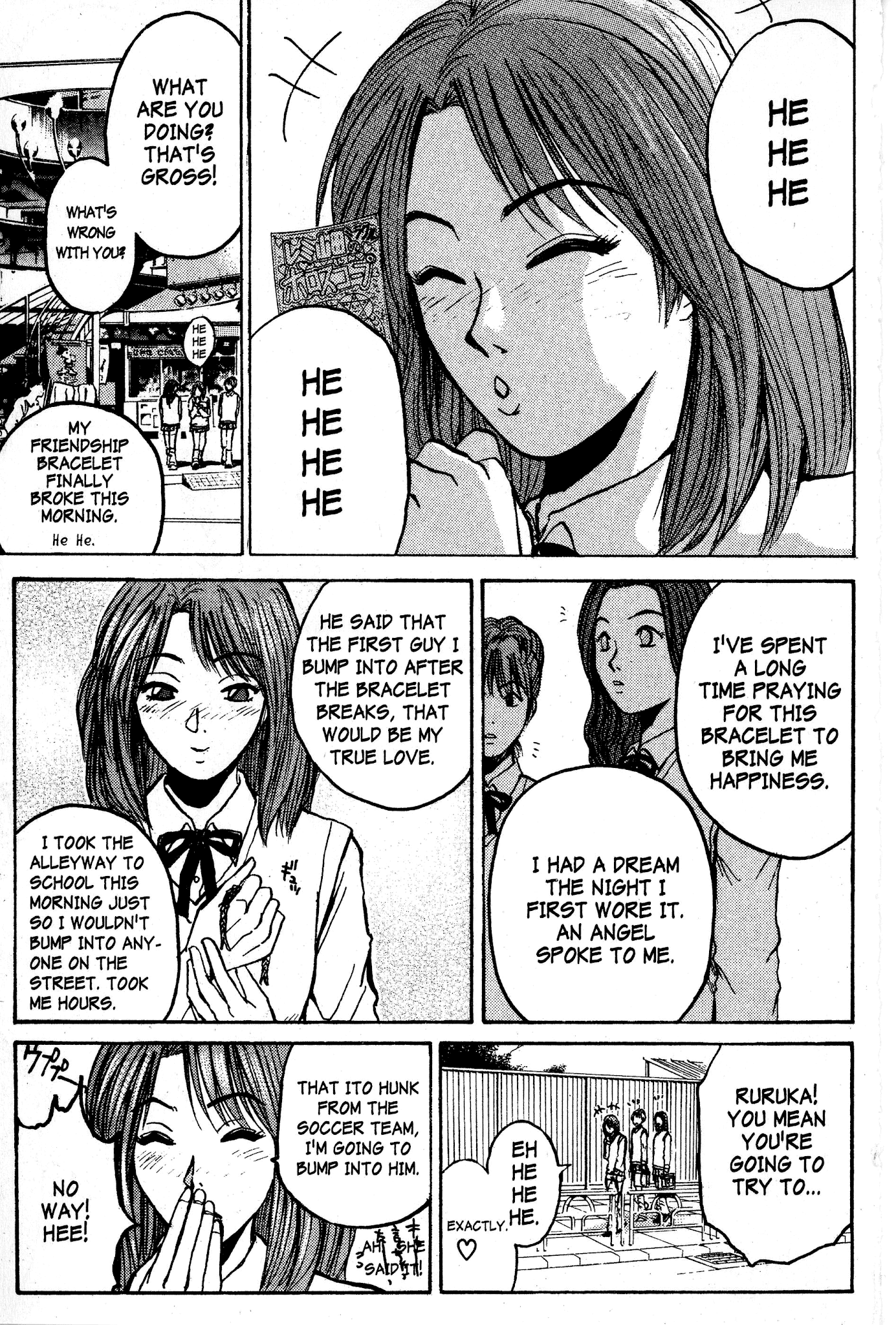 Great Teacher Onizuka Chapter 68 page 3 - Chapter 68: The Witch's Club