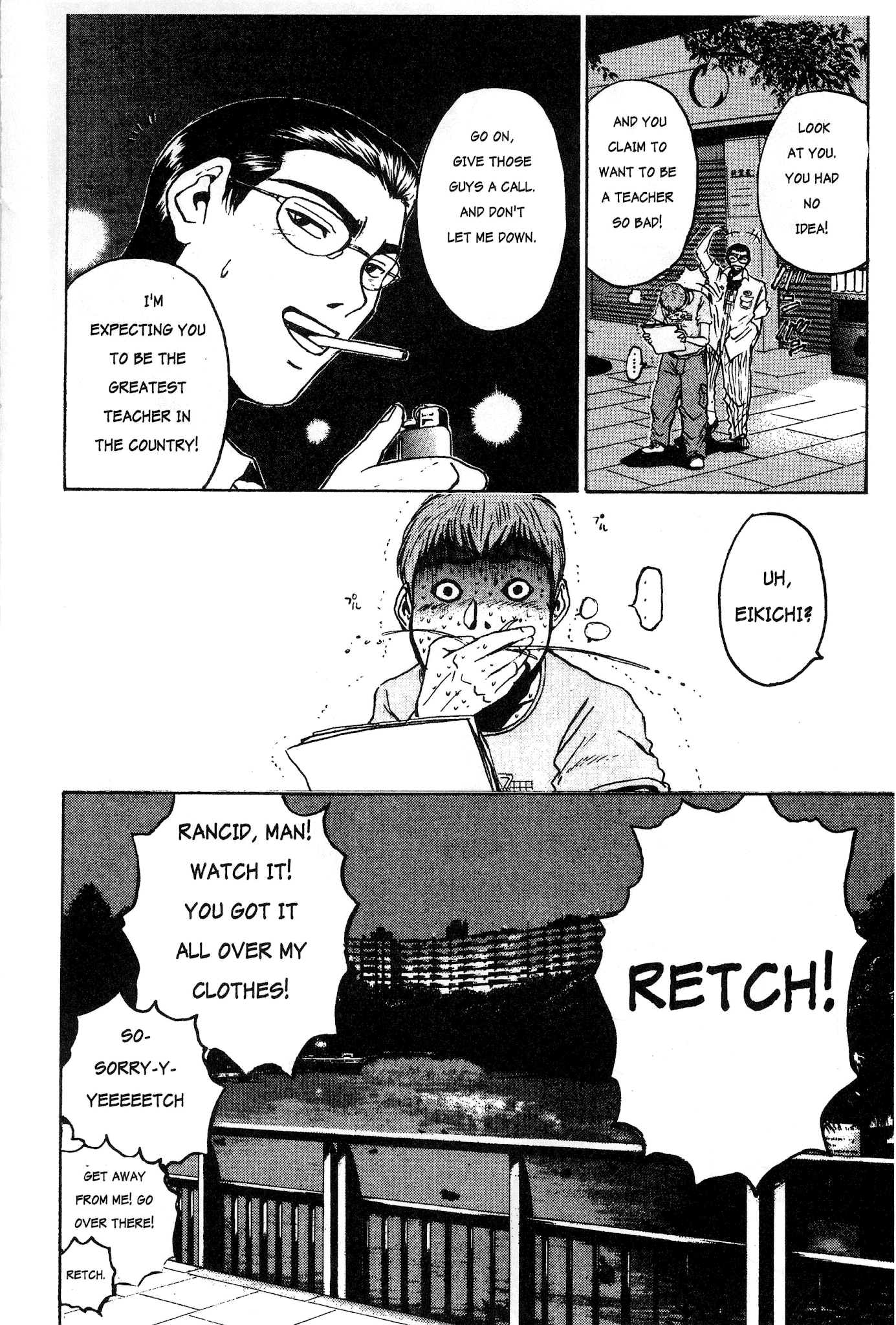 Great Teacher Onizuka Chapter 7 page 19 - Chapter 7: Teacher's Certification Exam?