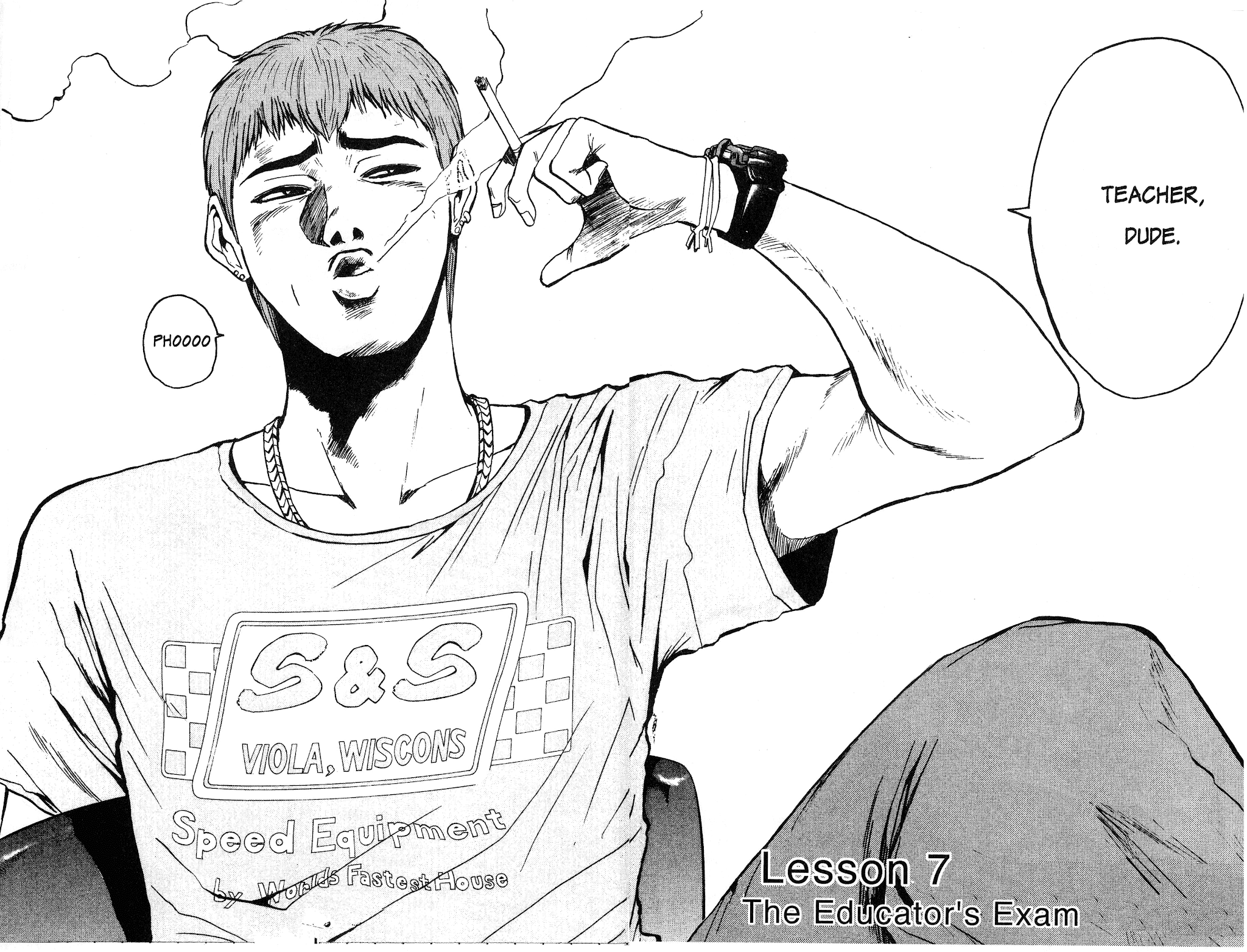 Great Teacher Onizuka Chapter 7 page 2 - Chapter 7: Teacher's Certification Exam?