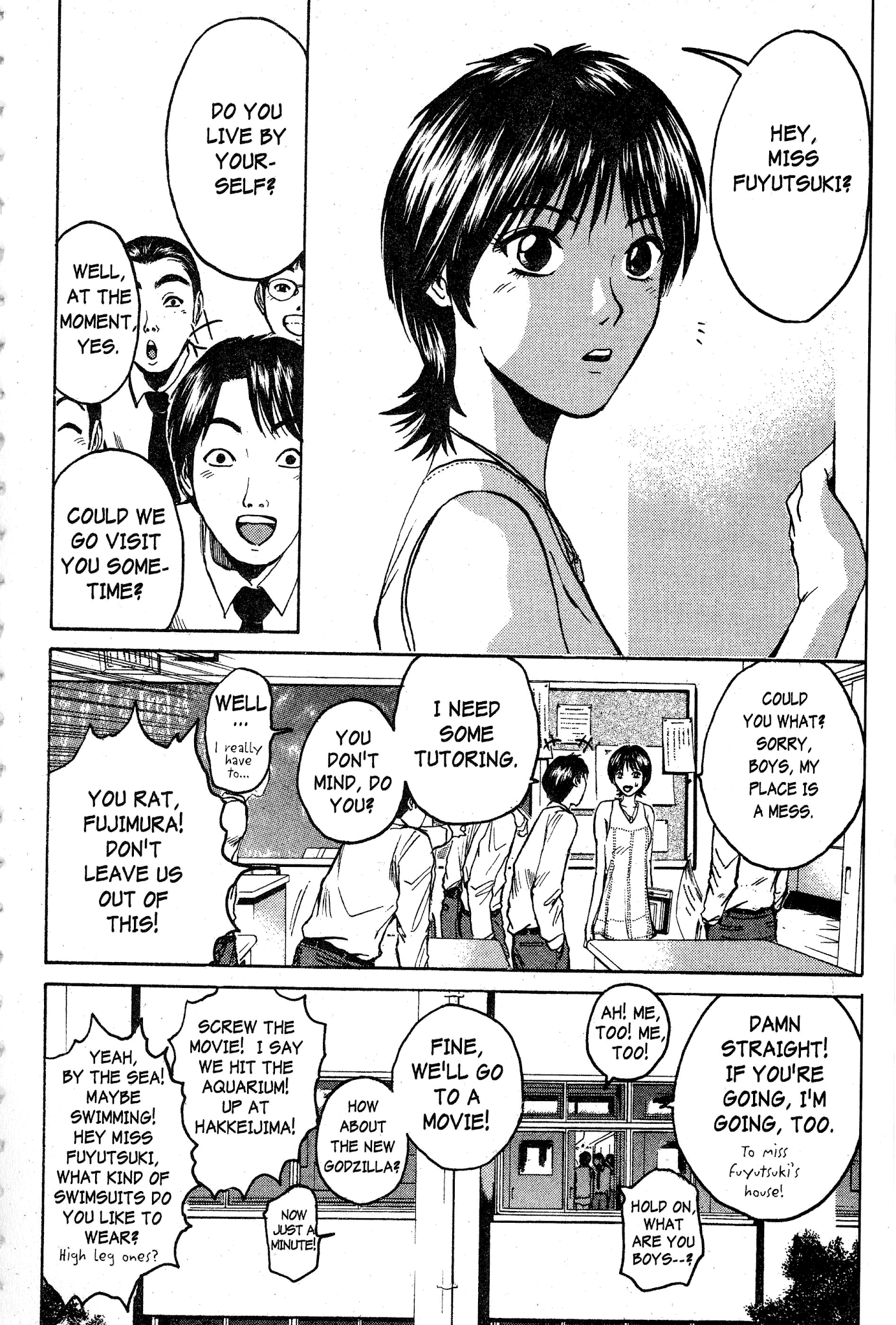 Great Teacher Onizuka Chapter 70 page 2 - Chapter 70: A Woman Teacher?