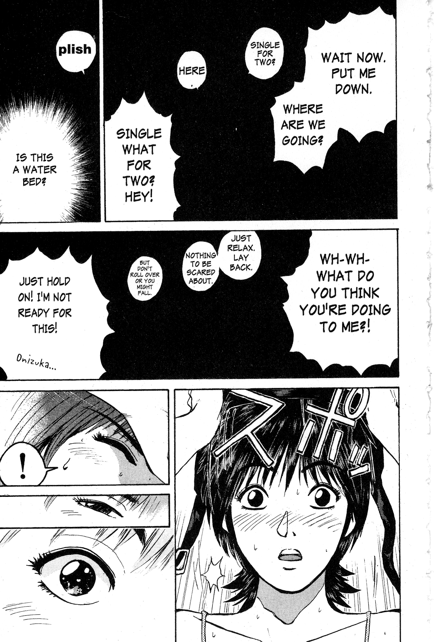 Great Teacher Onizuka Chapter 71 page 13 - Chapter 71: The Place I Was Taken
