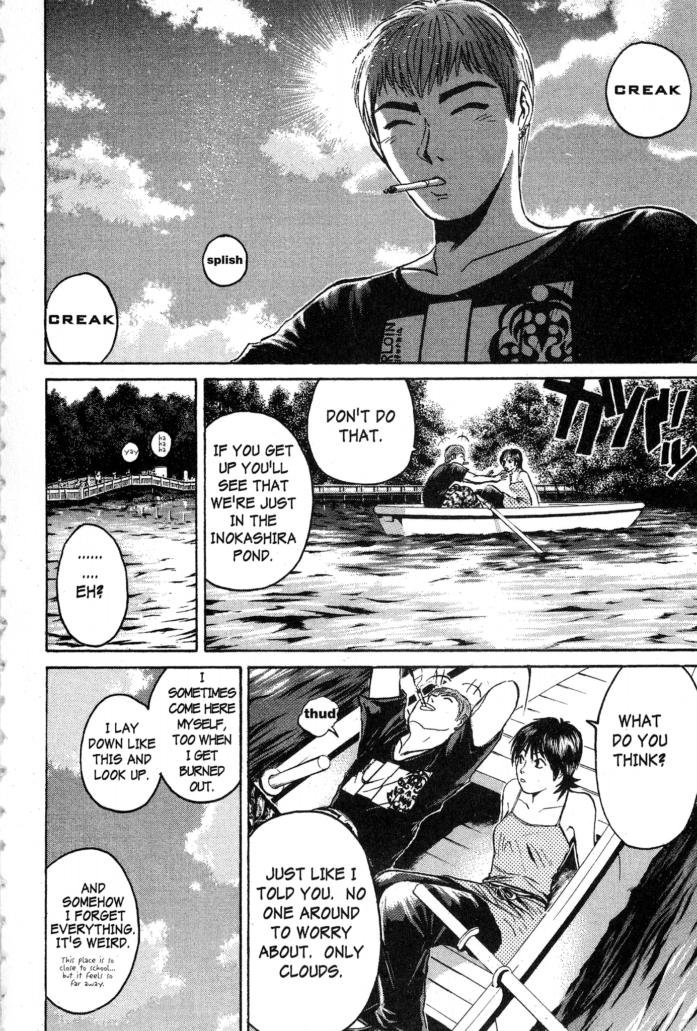 Great Teacher Onizuka Chapter 71 page 15 - Chapter 71: The Place I Was Taken
