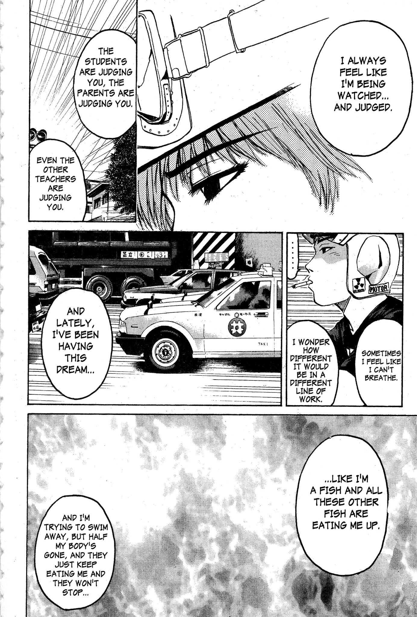Great Teacher Onizuka Chapter 71 page 8 - Chapter 71: The Place I Was Taken