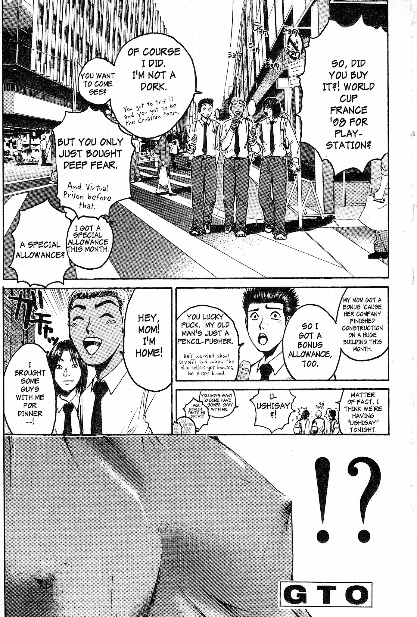 Great Teacher Onizuka Chapter 72 page 1 - Chapter 72: Do You Like a Pretty Mom?