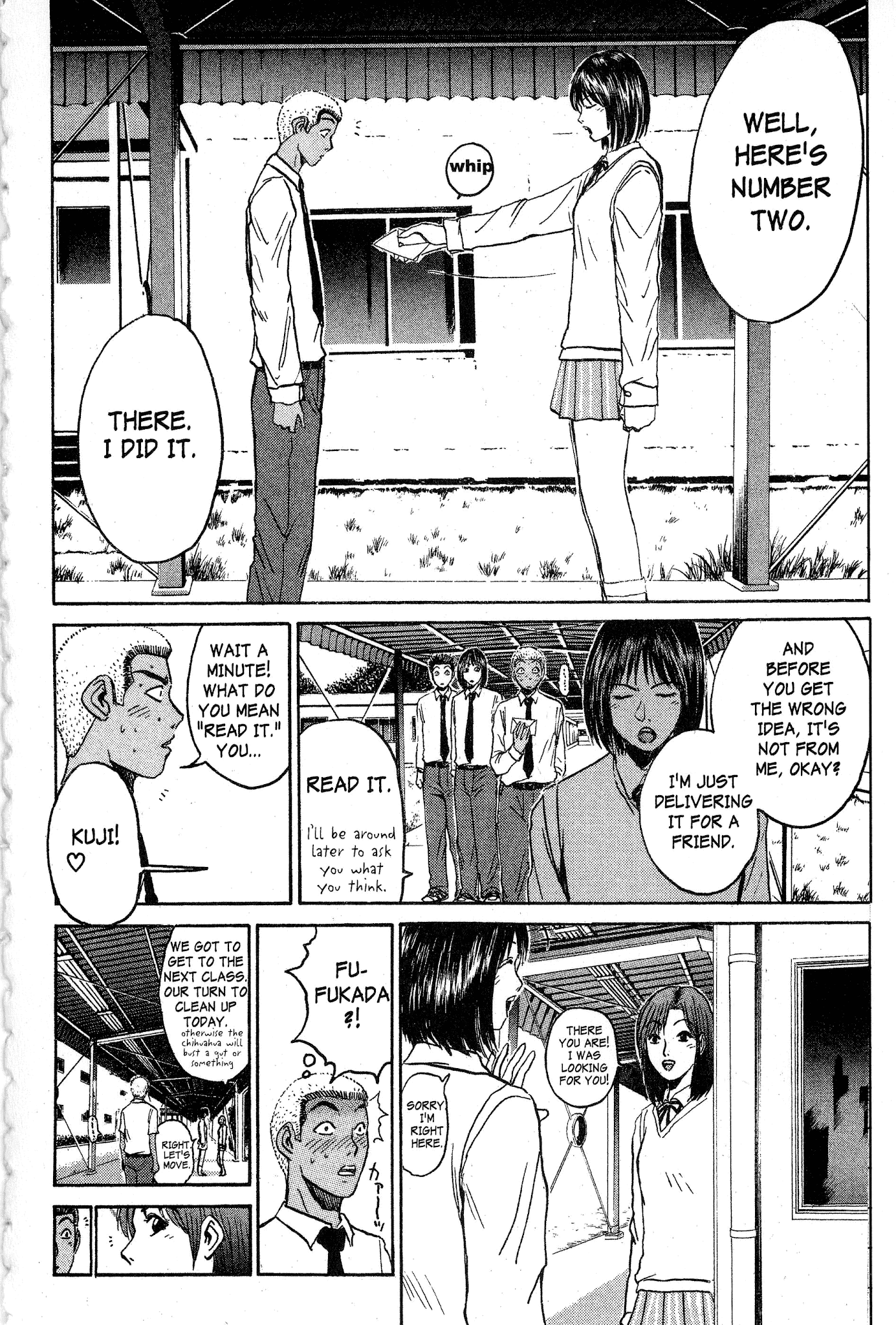 Great Teacher Onizuka Chapter 73 page 13 - Chapter 73: Dear Fukada