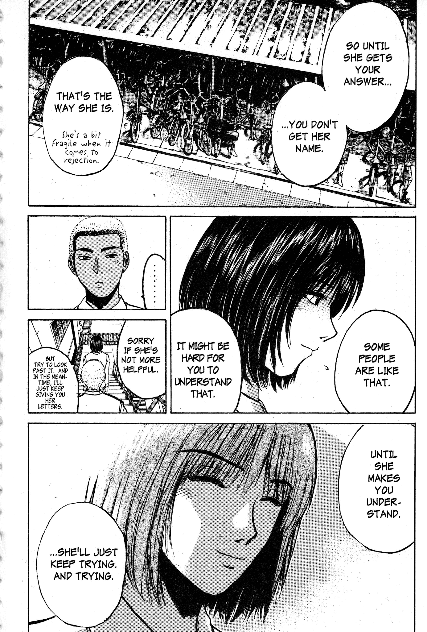 Great Teacher Onizuka Chapter 74 page 8 - Chapter 74: Only Big on the Outside...