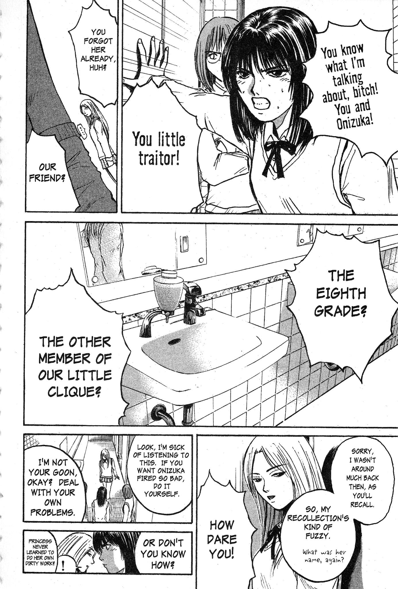 Great Teacher Onizuka Chapter 75 page 14 - Chapter 75: Son of a Bitch!!