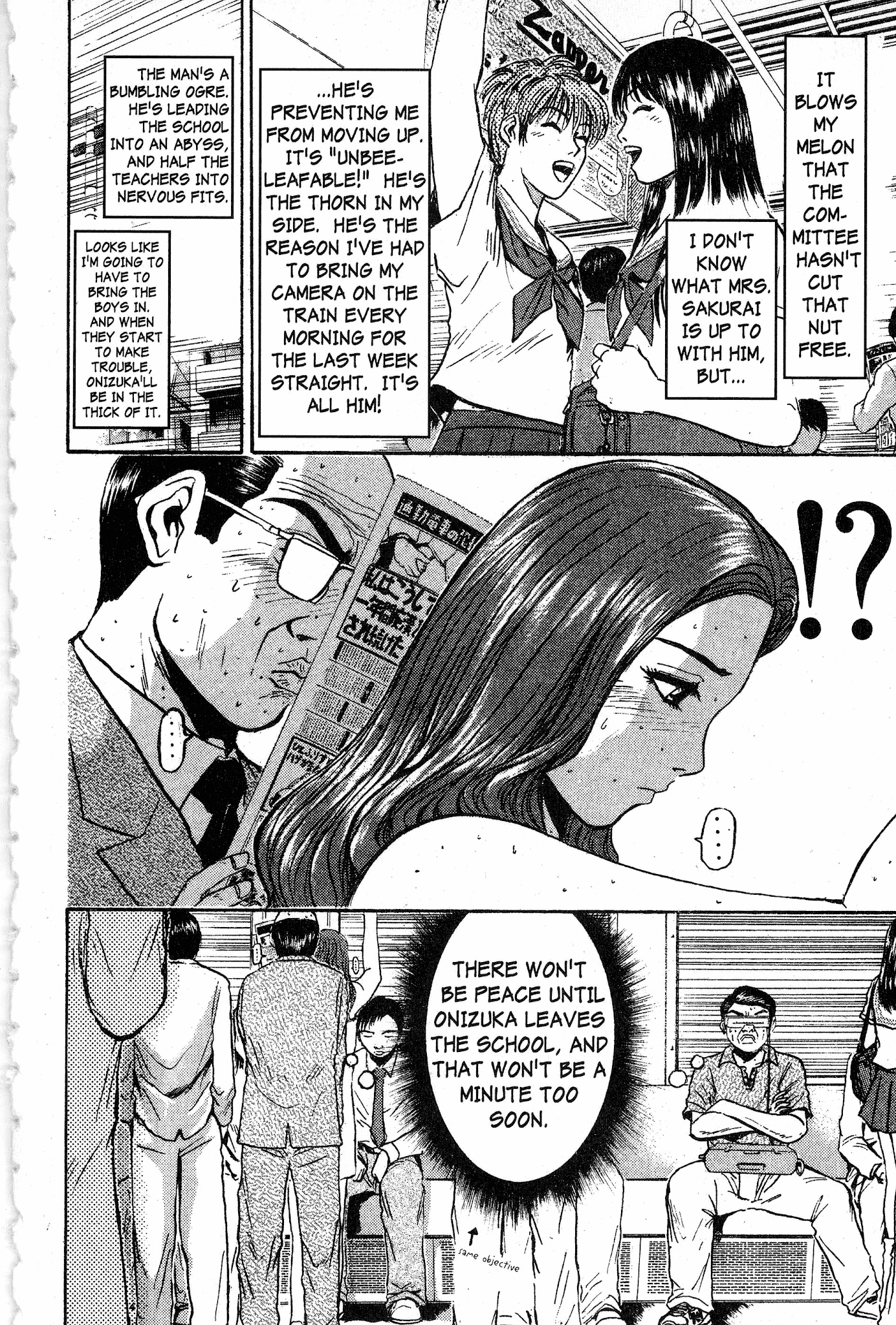 Great Teacher Onizuka Chapter 75 page 6 - Chapter 75: Son of a Bitch!!