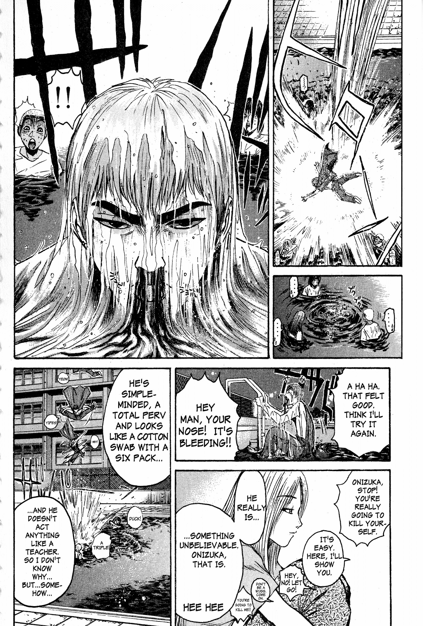 Great Teacher Onizuka Chapter 76 page 16 - Chapter 76: The Penalty for Peeping