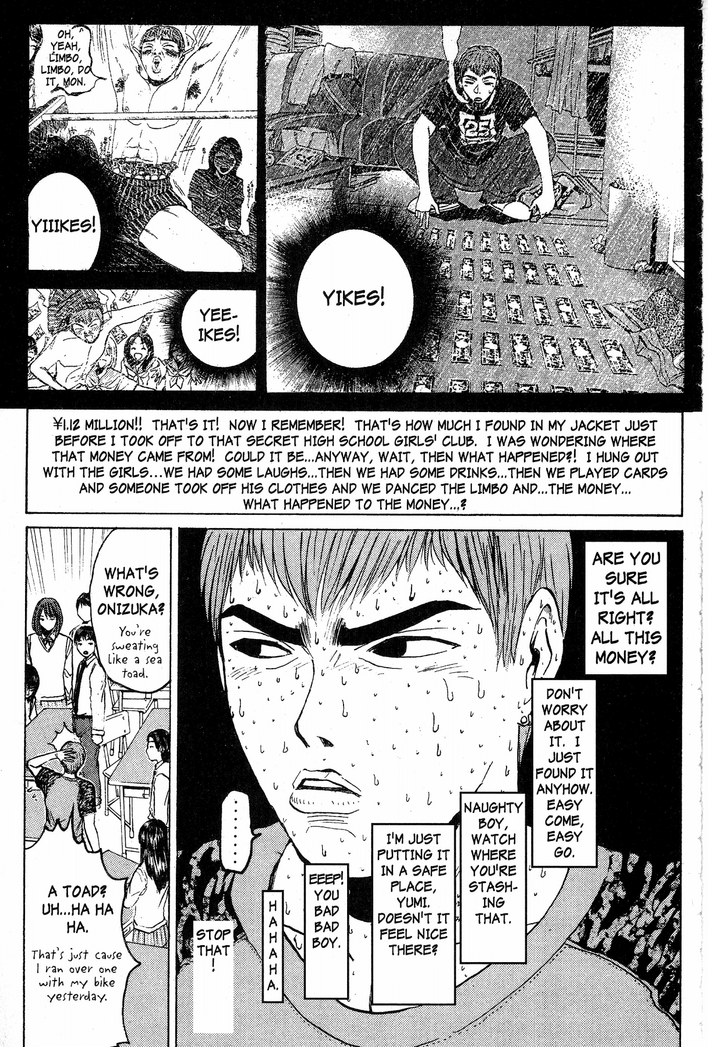 Great Teacher Onizuka Chapter 79 page 3 - Chapter 79: Good-Bye Note