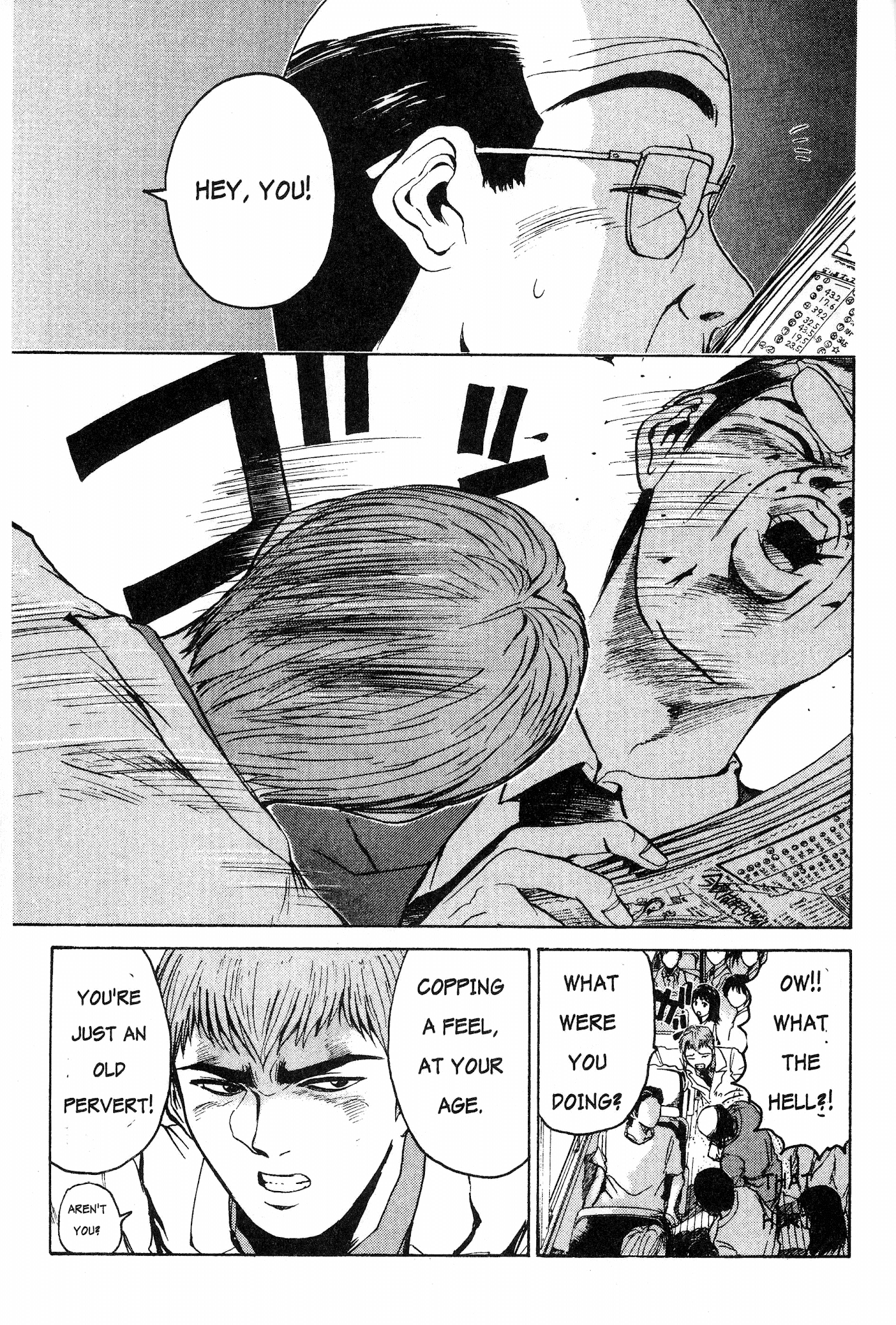 Great Teacher Onizuka Chapter 8 page 11 - Chapter 8: Pervert on Public Transport?!