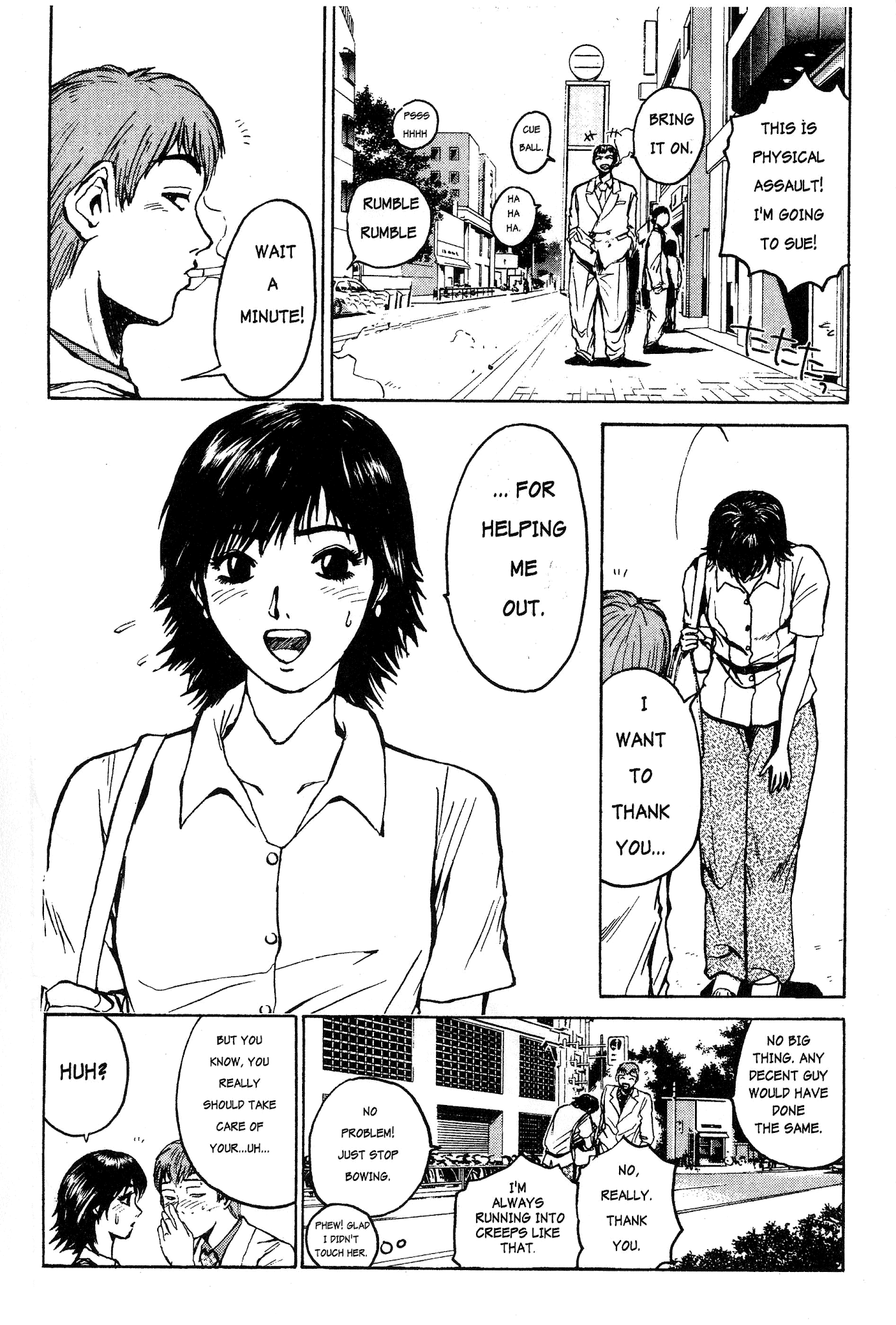 Great Teacher Onizuka Chapter 8 page 13 - Chapter 8: Pervert on Public Transport?!