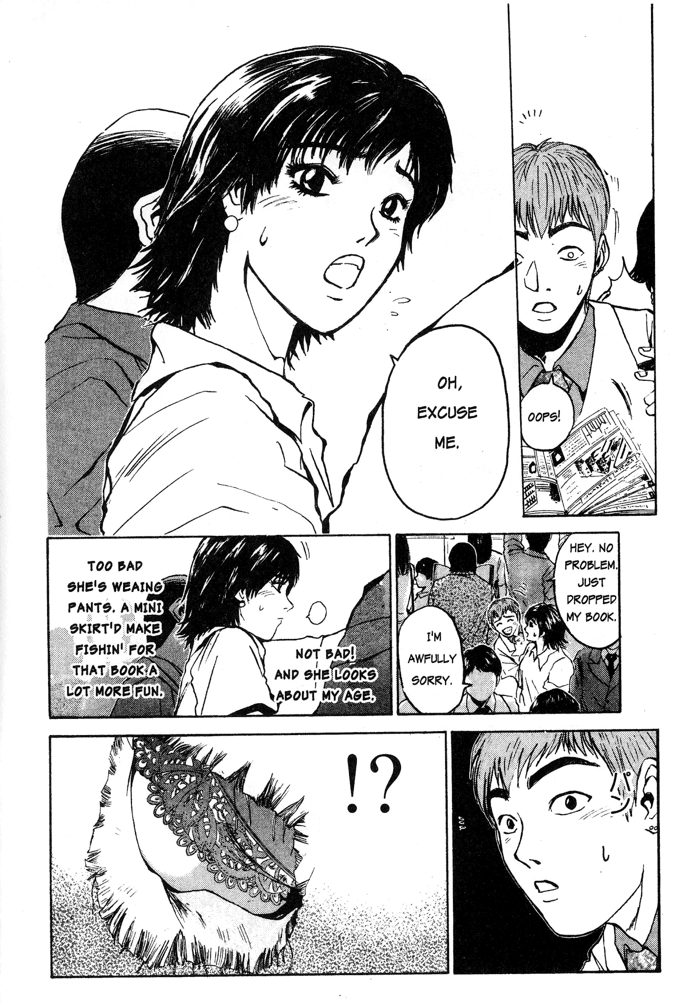 Great Teacher Onizuka Chapter 8 page 8 - Chapter 8: Pervert on Public Transport?!