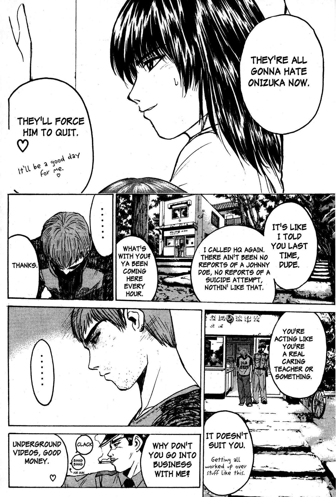 Great Teacher Onizuka Chapter 80 page 18 - Chapter 80: The Missing Persons Bicycle Squad