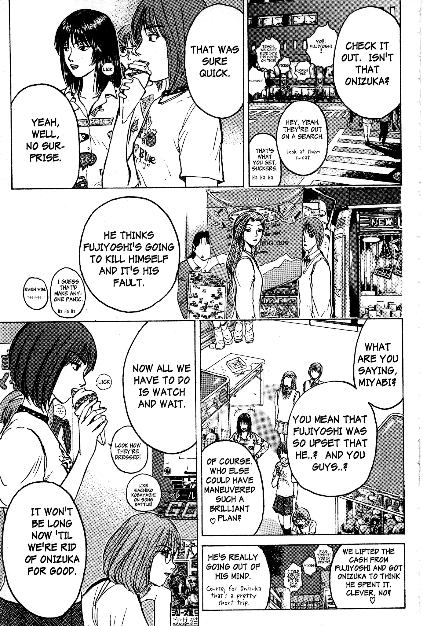 Great Teacher Onizuka Chapter 80 page 8 - Chapter 80: The Missing Persons Bicycle Squad