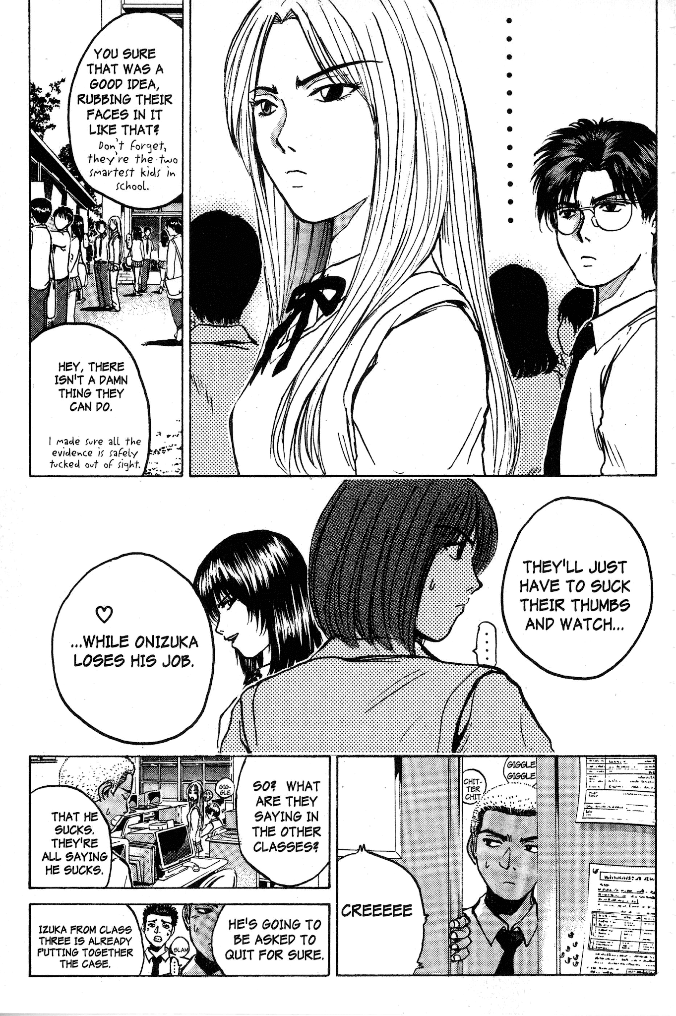 Great Teacher Onizuka Chapter 81 page 8 - Chapter 81: The Mask Comes Off