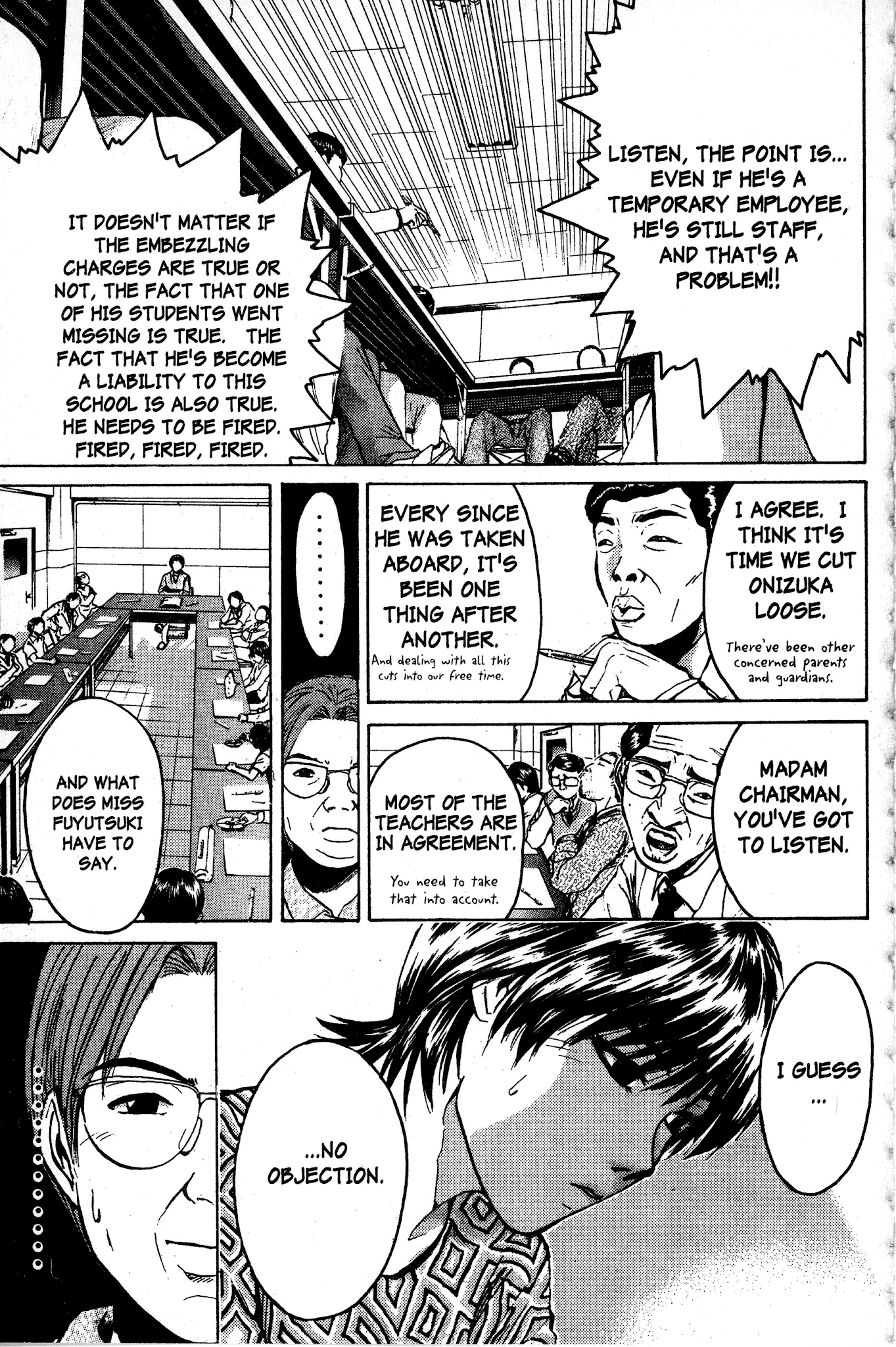 Great Teacher Onizuka Chapter 82 page 1 - Chapter 82: How to Make Your Own Way