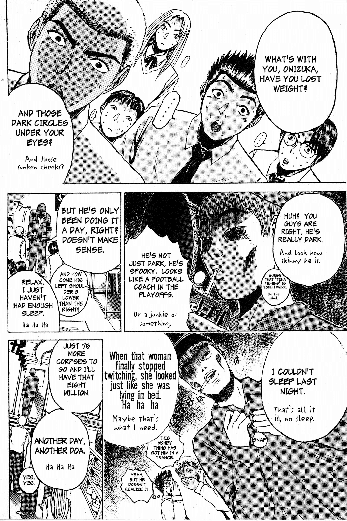 Great Teacher Onizuka Chapter 84 page 4 - Chapter 84: How to Up Your Income Ten-Fold
