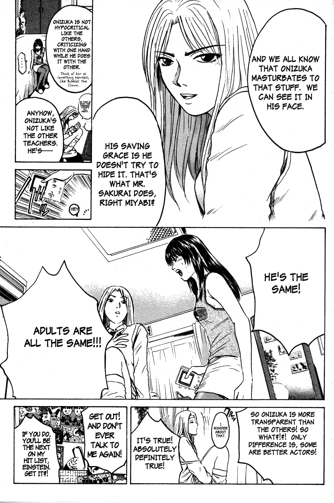Great Teacher Onizuka Chapter 85 page 12 - Chapter 85: A Man of Men