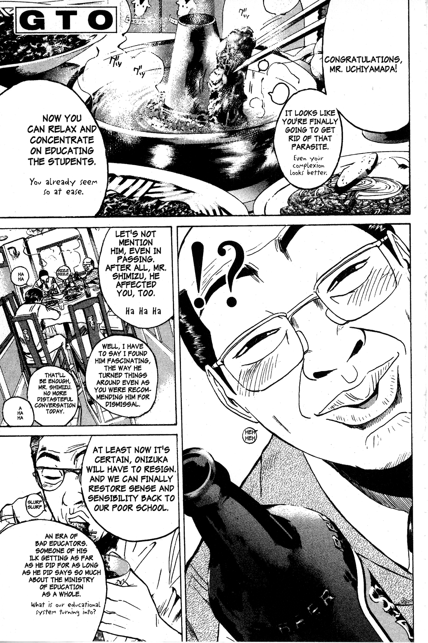 Great Teacher Onizuka Chapter 86 page 1 - Chapter 86: To Live on Luck Alone