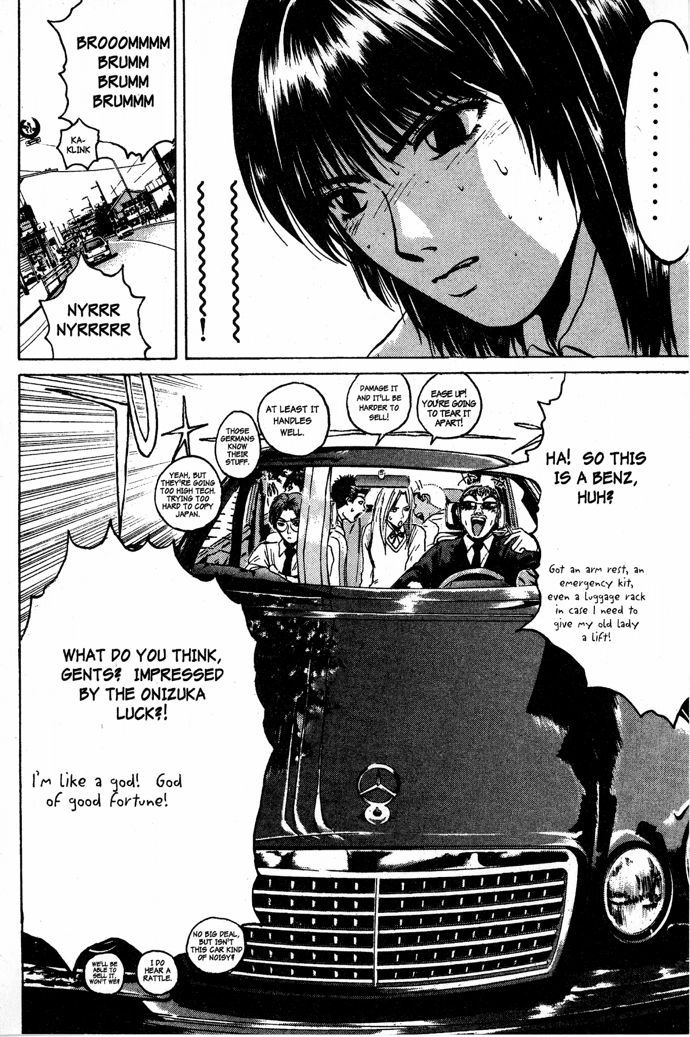 Great Teacher Onizuka Chapter 86 page 13 - Chapter 86: To Live on Luck Alone
