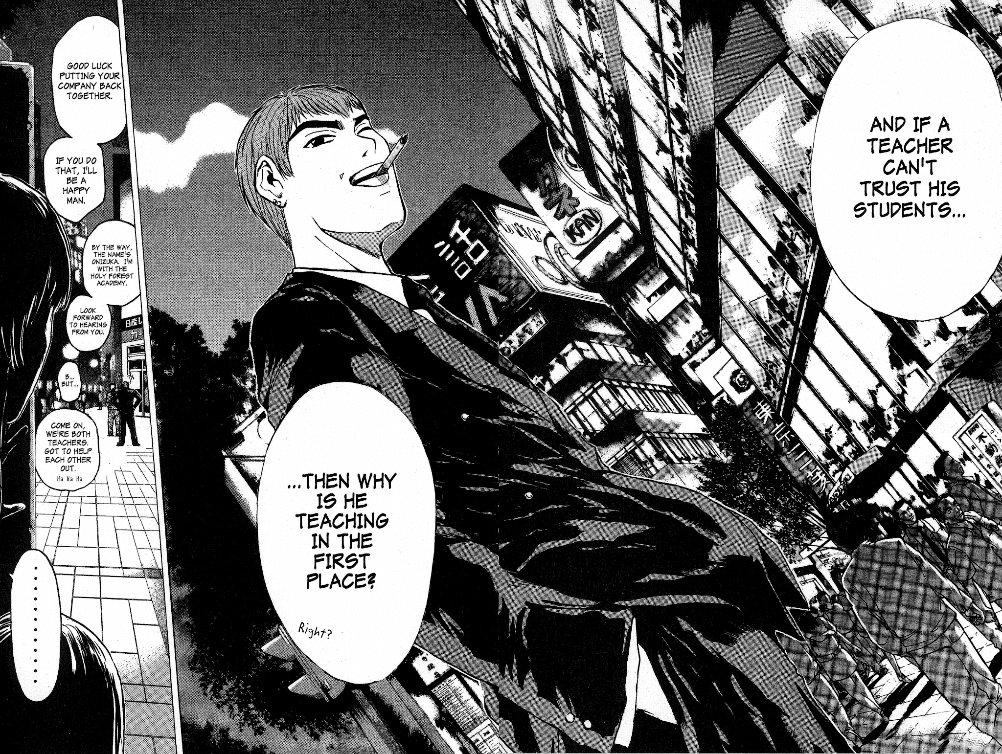 Great Teacher Onizuka Chapter 87 page 12 - Chapter 87: The Mercedes Bends