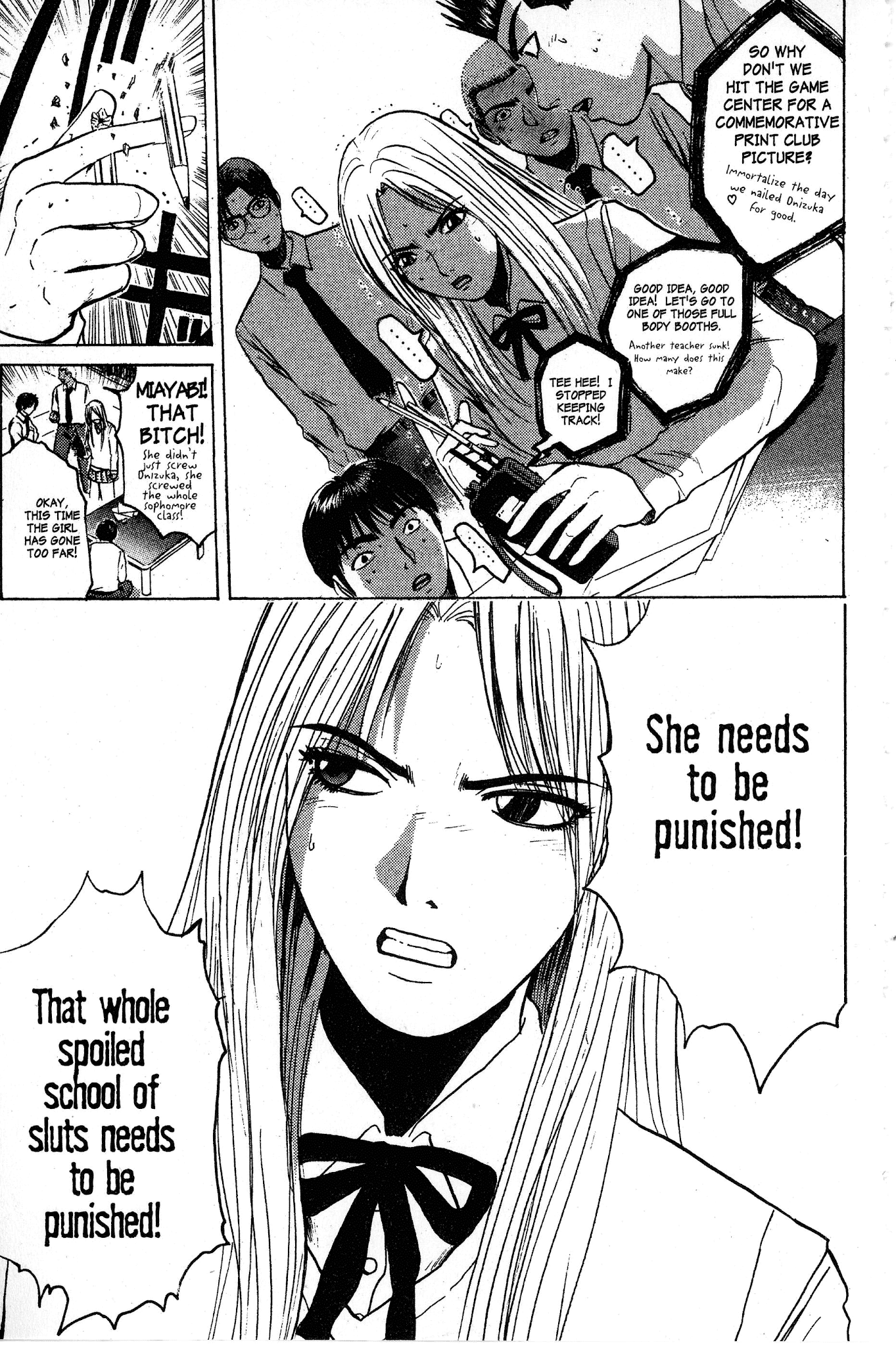 Great Teacher Onizuka Chapter 87 page 16 - Chapter 87: The Mercedes Bends