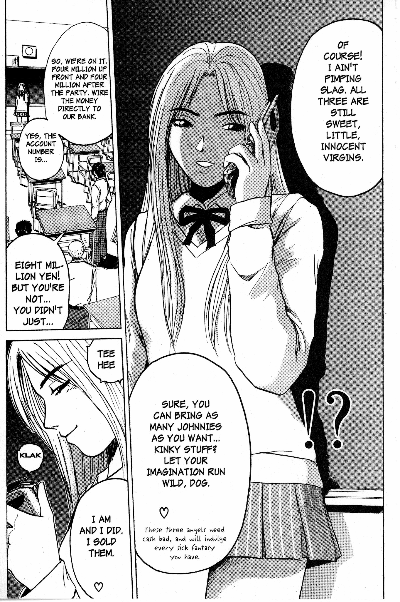 Great Teacher Onizuka Chapter 87 page 20 - Chapter 87: The Mercedes Bends