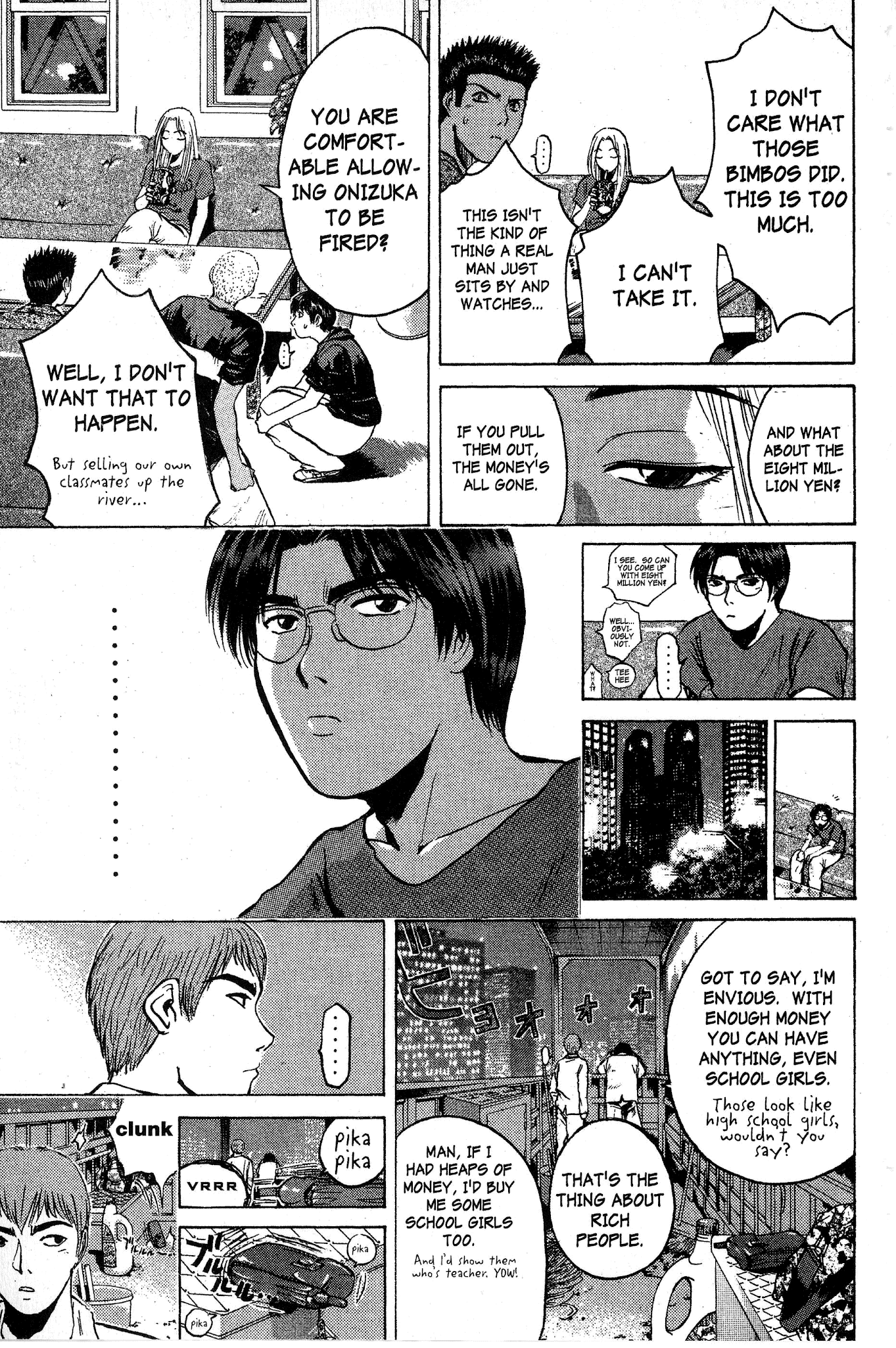 Great Teacher Onizuka Chapter 89 page 14 - Chapter 89: Rope and Nutritional Supplements