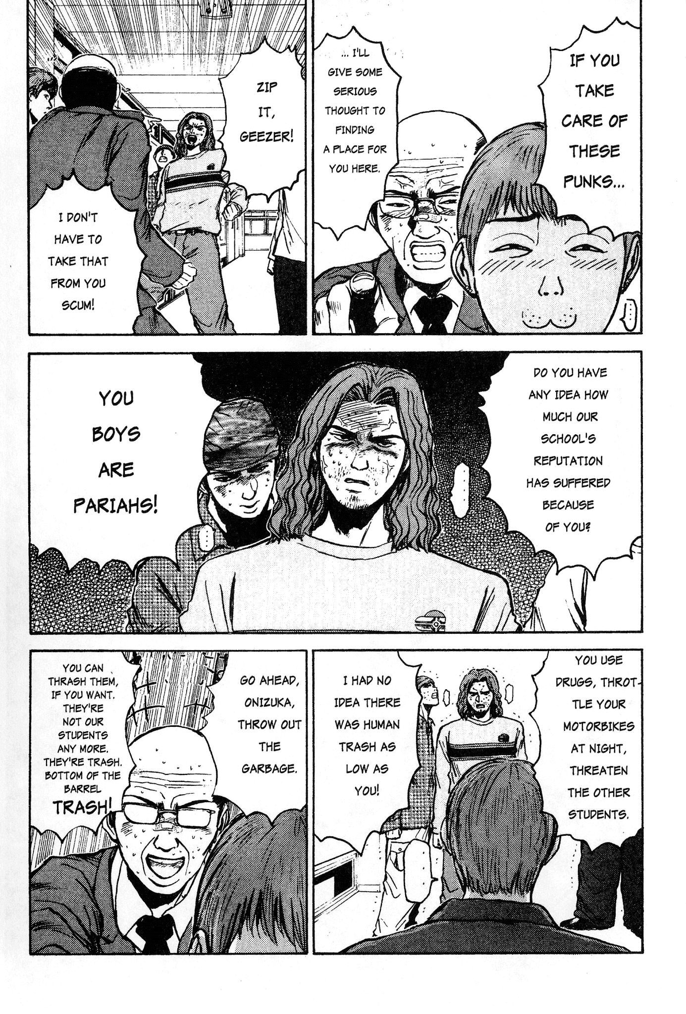 Great Teacher Onizuka Chapter 9 page 16 - Chapter 9: Furious German Reverse Suplex