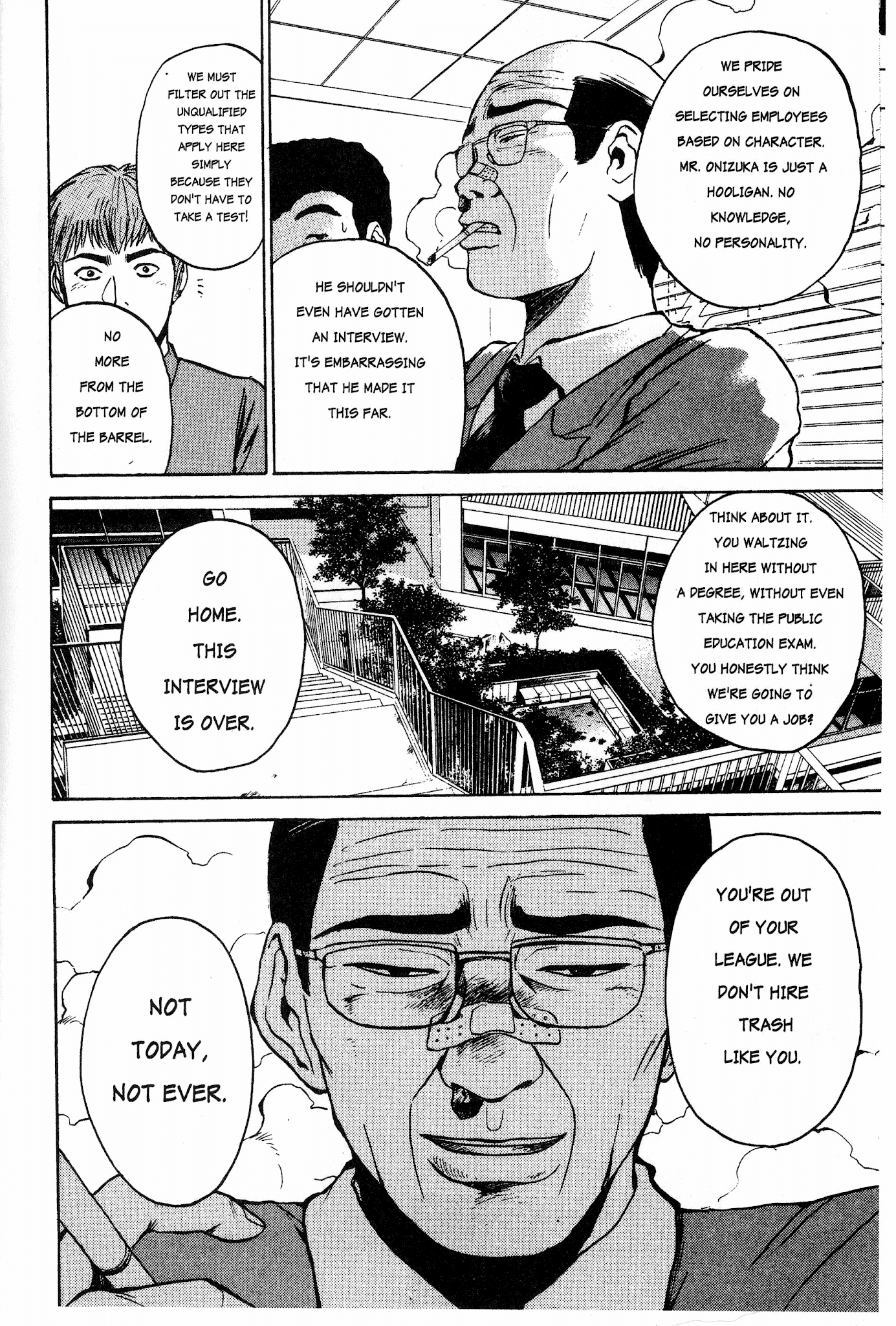 Great Teacher Onizuka Chapter 9 page 6 - Chapter 9: Furious German Reverse Suplex