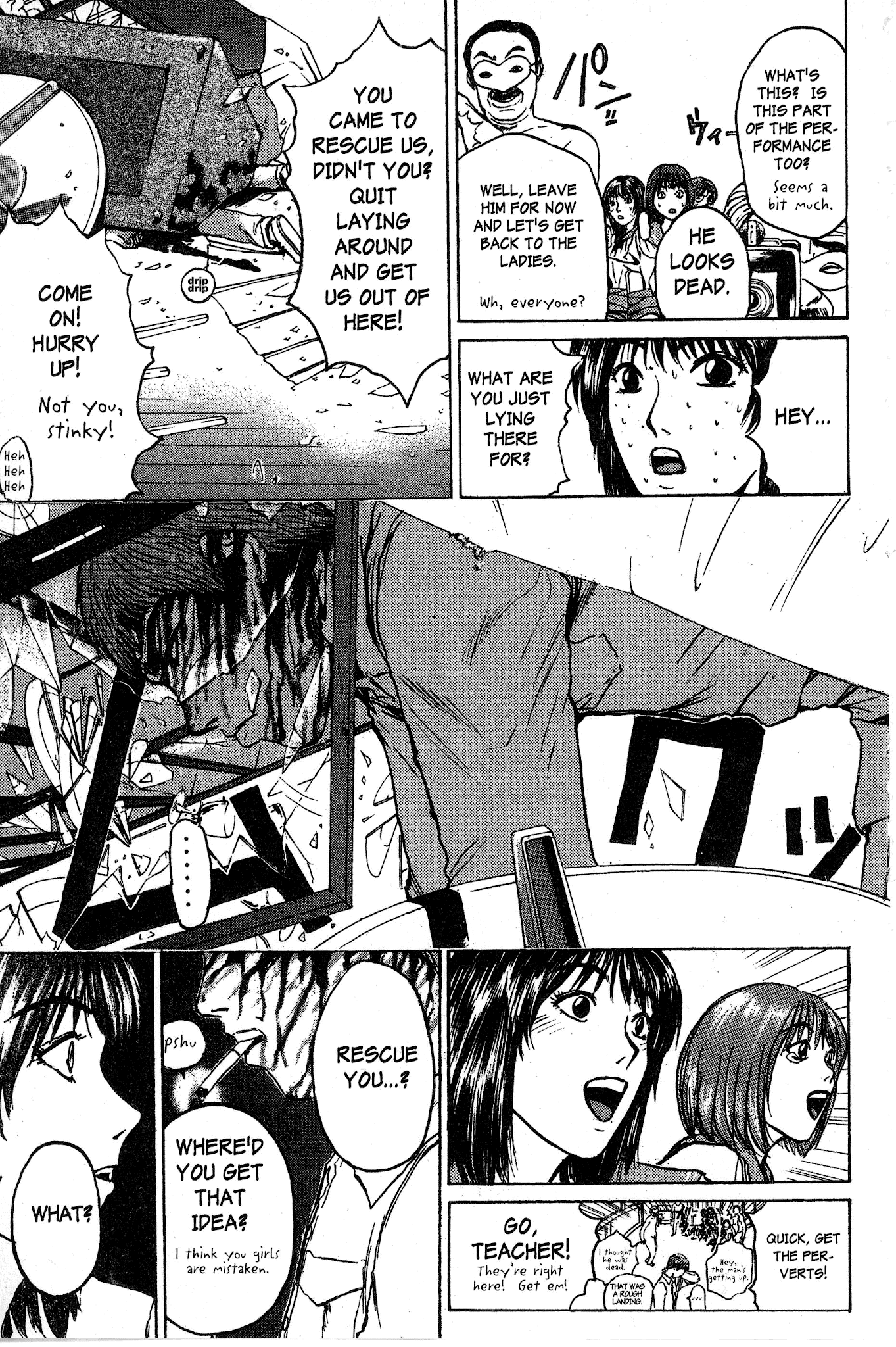 Great Teacher Onizuka Chapter 90 page 4 - Chapter 90: The Stubborn Underage Hooker